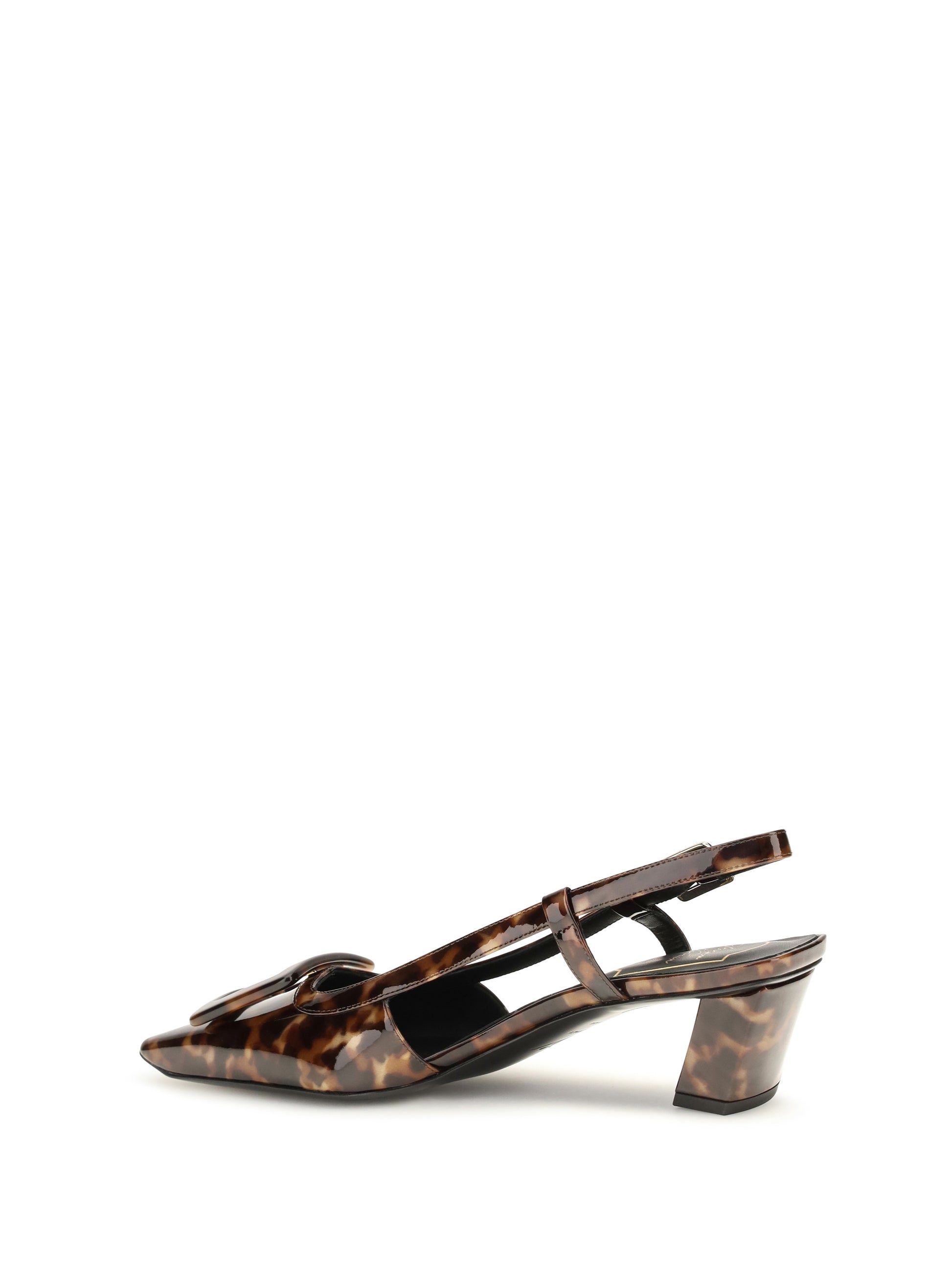 Roger Vivier Women Tortoiseshell Belle Vivier Slingback Pumps ROGER VIVIER