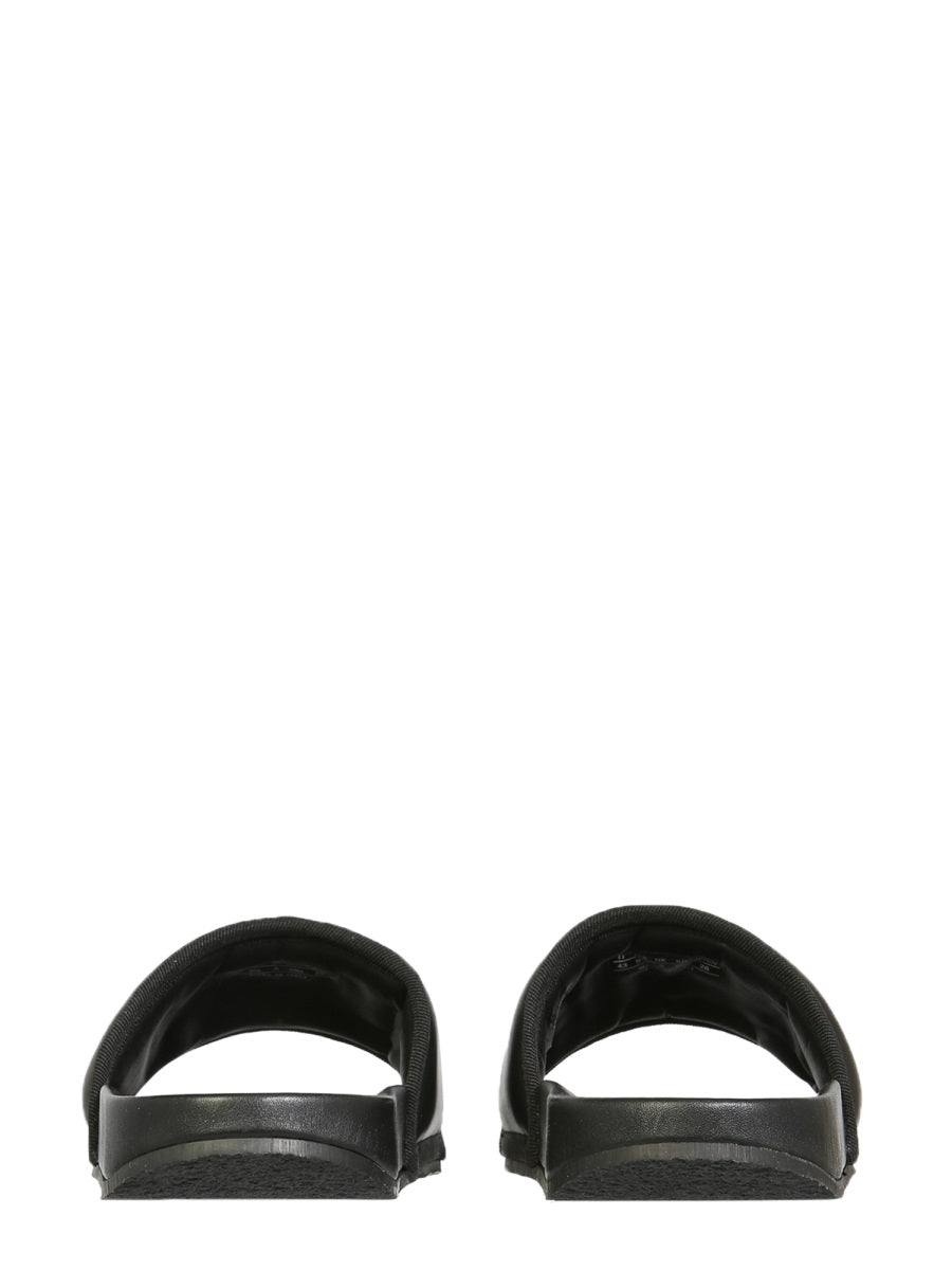 Ambush Men Leather Slide Sandals AMBUSH