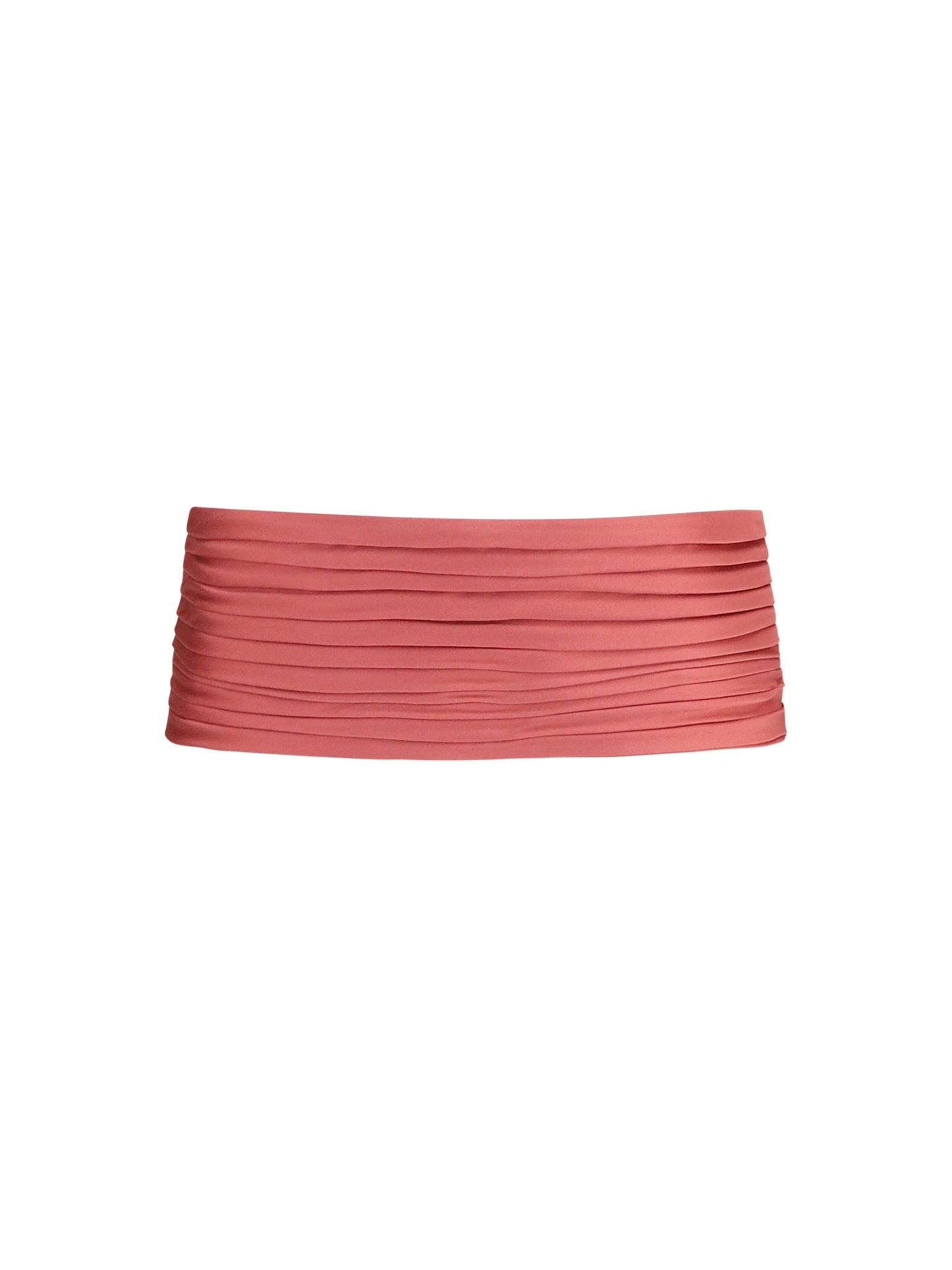 Valentino Garavani Women Satin Pleated Waist Belt VALENTINO GARAVANI