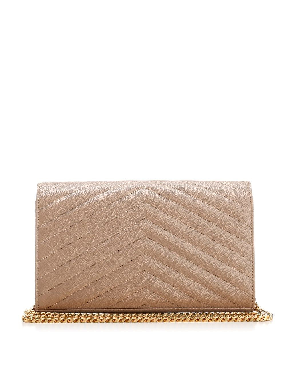 Saint Laurent Women "Cassandre" Wallet On Chain SAINT LAURENT