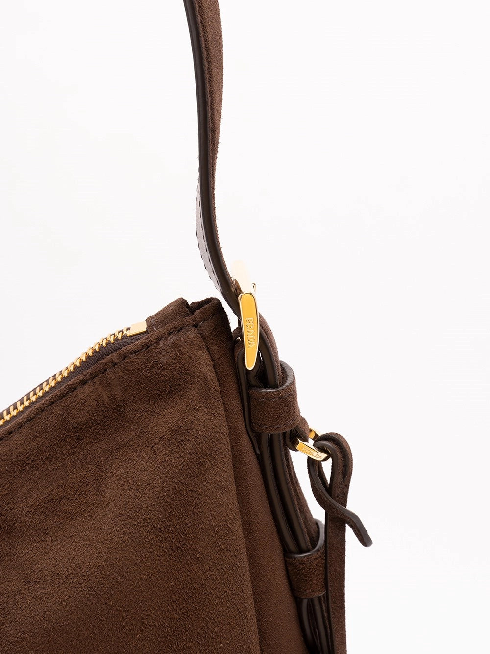 Prada Women Suede Shoulder Bag PRADA