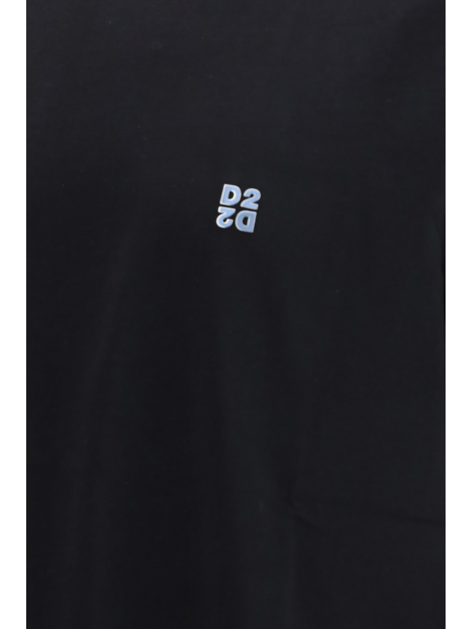 Dsquared2 Men Metal D2 Cotton T-Shirt DSQUARED2
