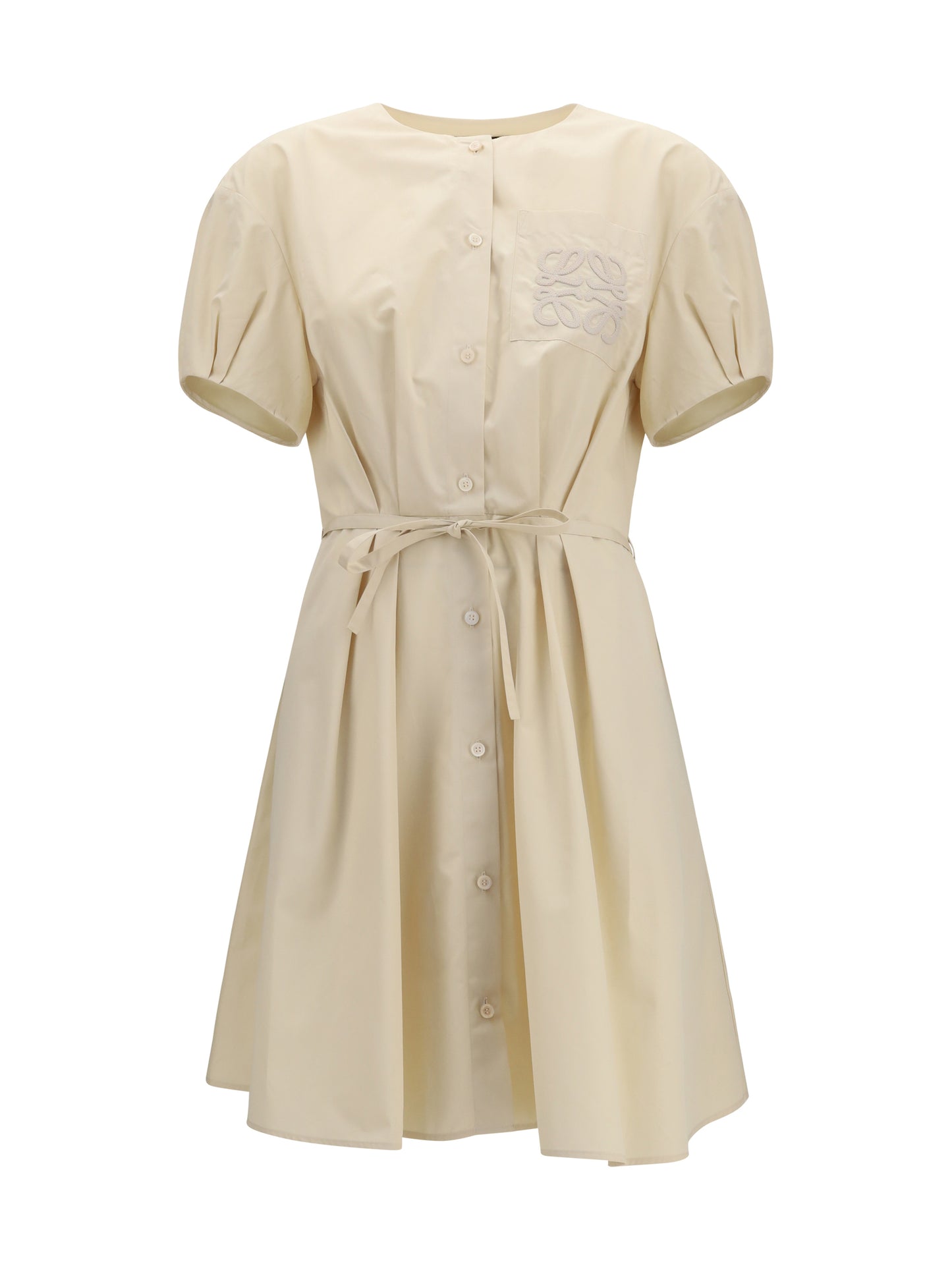 Loewe Women Lightweight Cotton Poplin Dress LOEWE