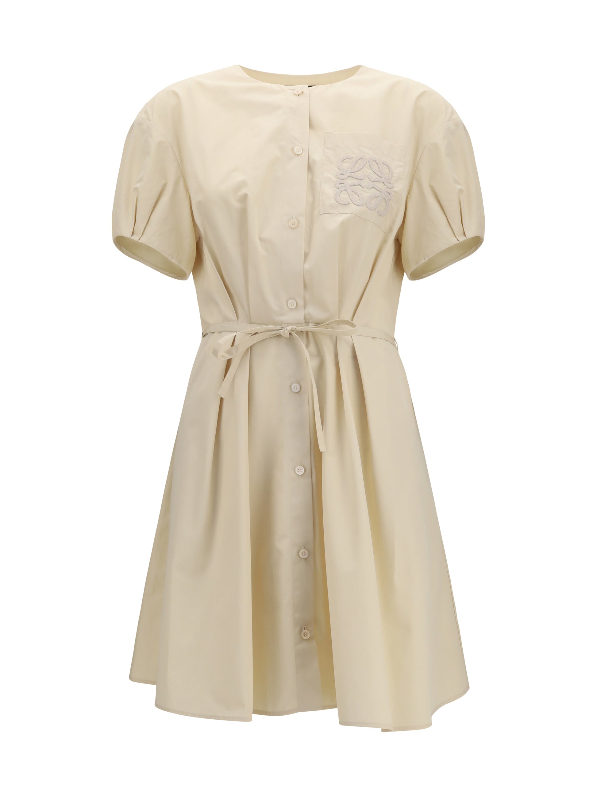 Loewe Women Lightweight Cotton Poplin Dress LOEWE