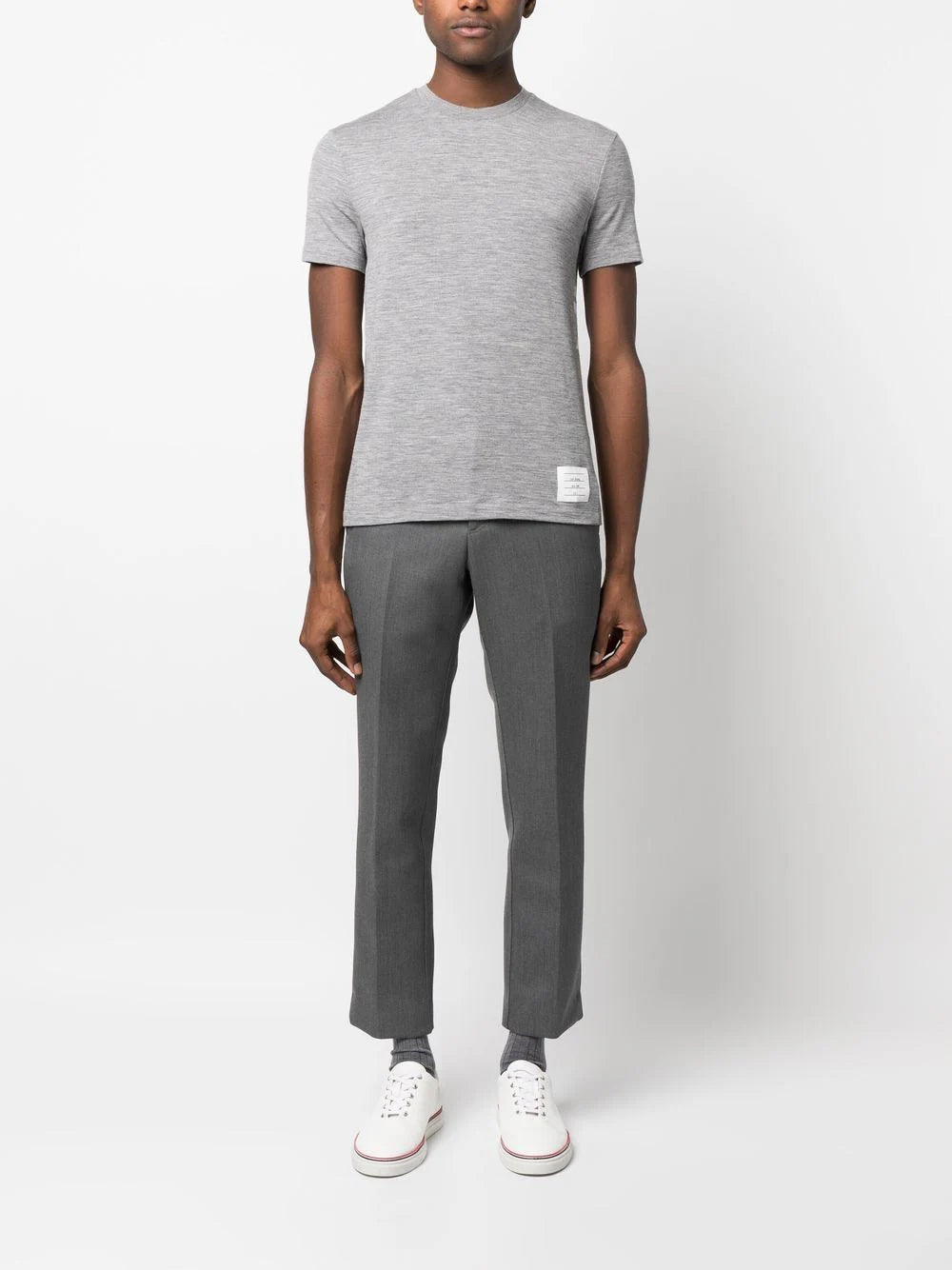 Thom Browne Men T-Shirt With Application THOM BROWNE