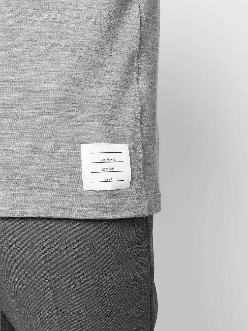 Thom Browne Men T-Shirt With Application THOM BROWNE