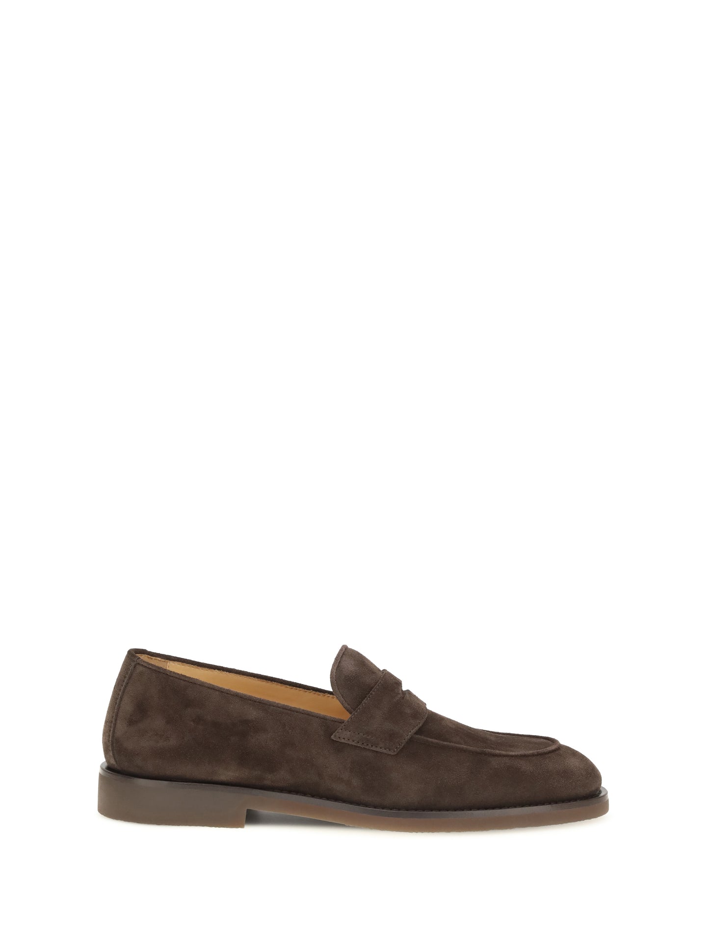Brunello Cucinelli Men Suede Leather Loafers BRUNELLO CUCINELLI