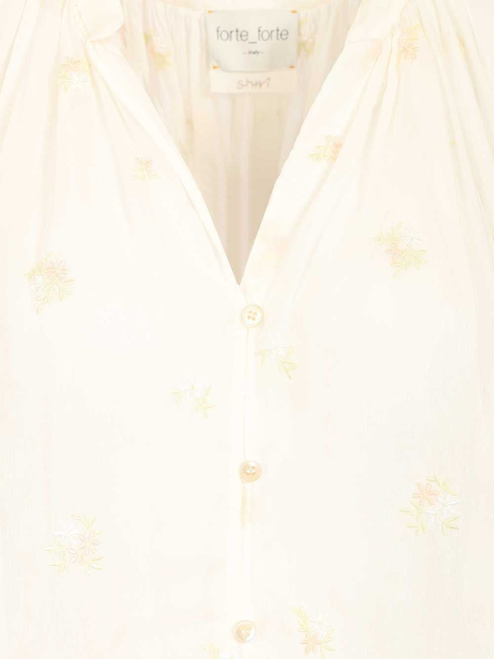 Forte_Forte Women Camicia Bohemienne Voile Ricamo Petite Fleur FORTE FORTE