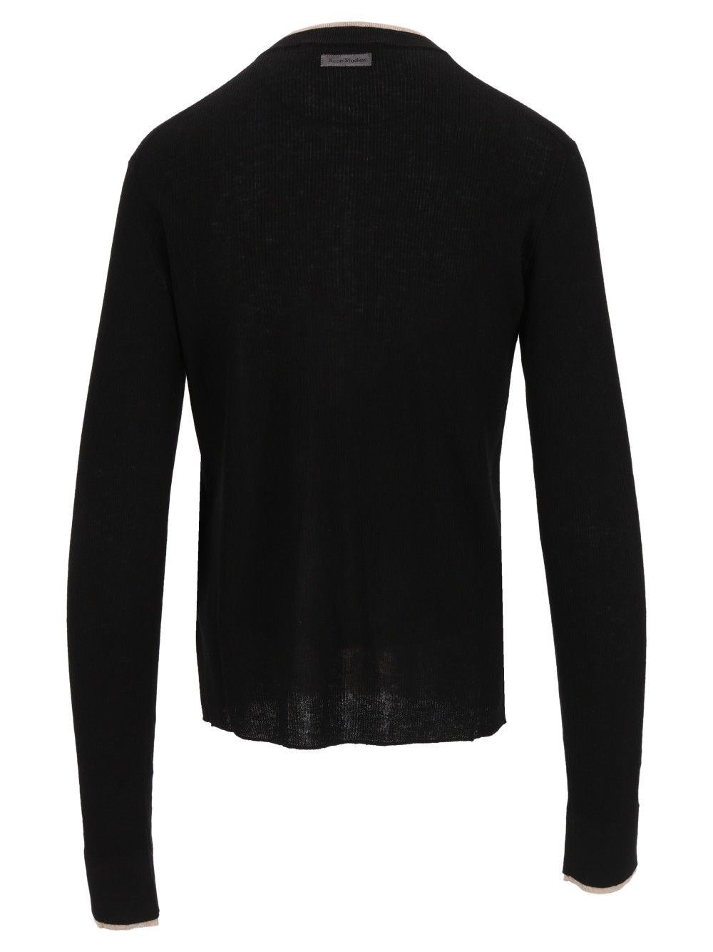 Acne Studios Women Layered Button-Up Cardigan ACNE STUDIOS