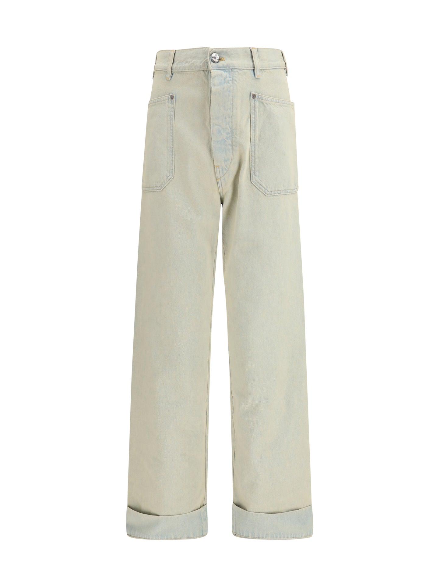 Vivienne Westwood Men Jeans In Cotton With Patch Pockets VIVIENNE WESTWOOD