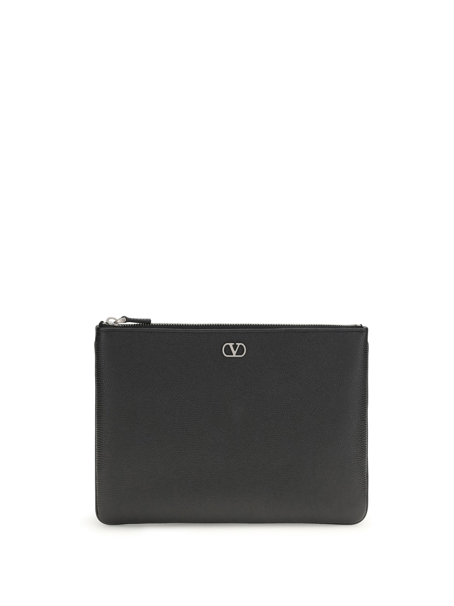 Valentino Garavani Men Leather Pouch VALENTINO GARAVANI