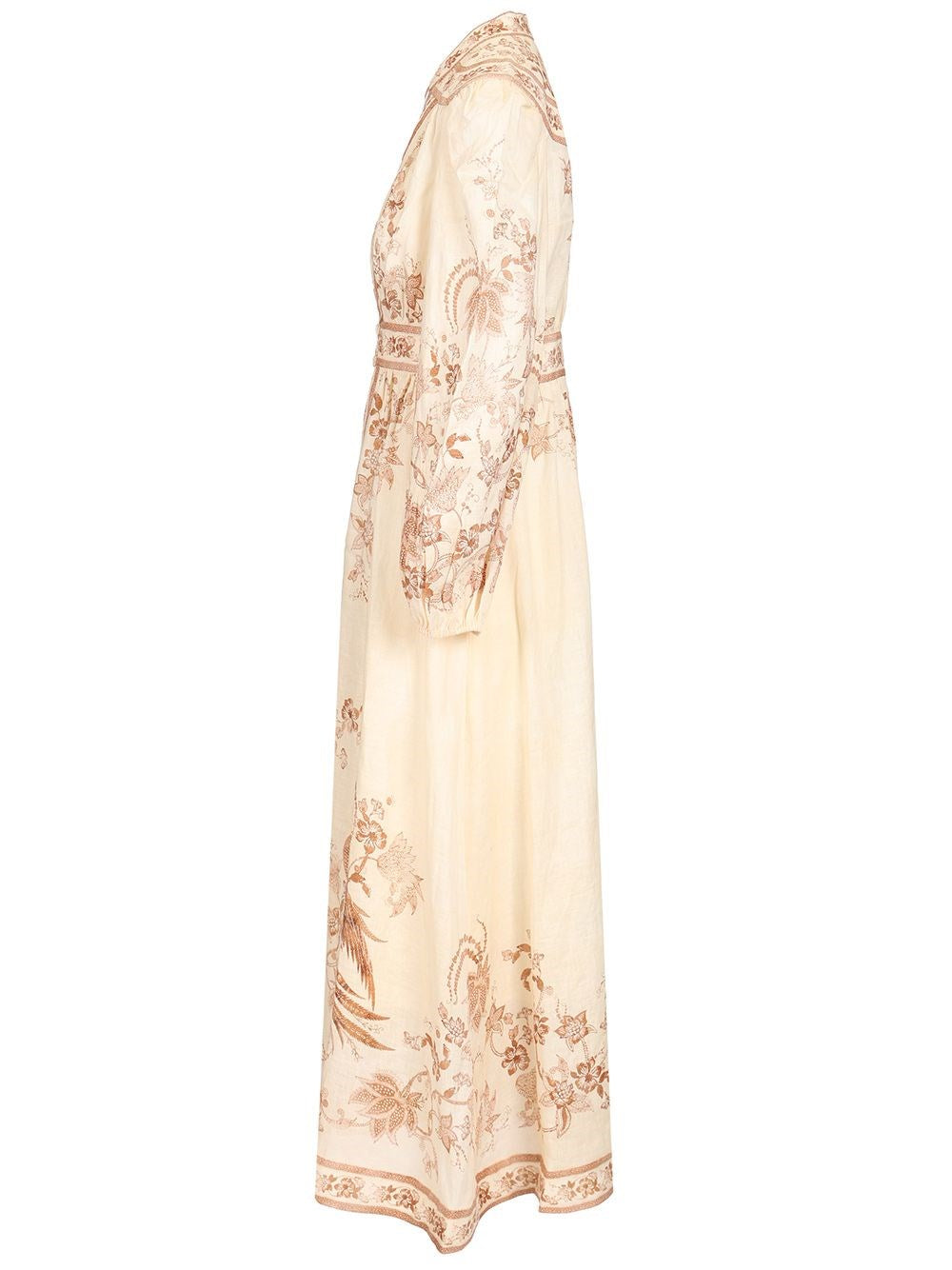 Zimmermann Women Indra Plunge Midi Dress