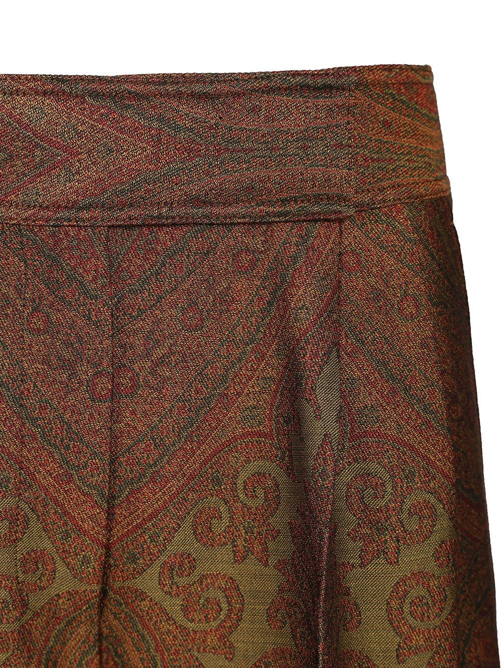 Etro Women Jacquard Trousers ETRO