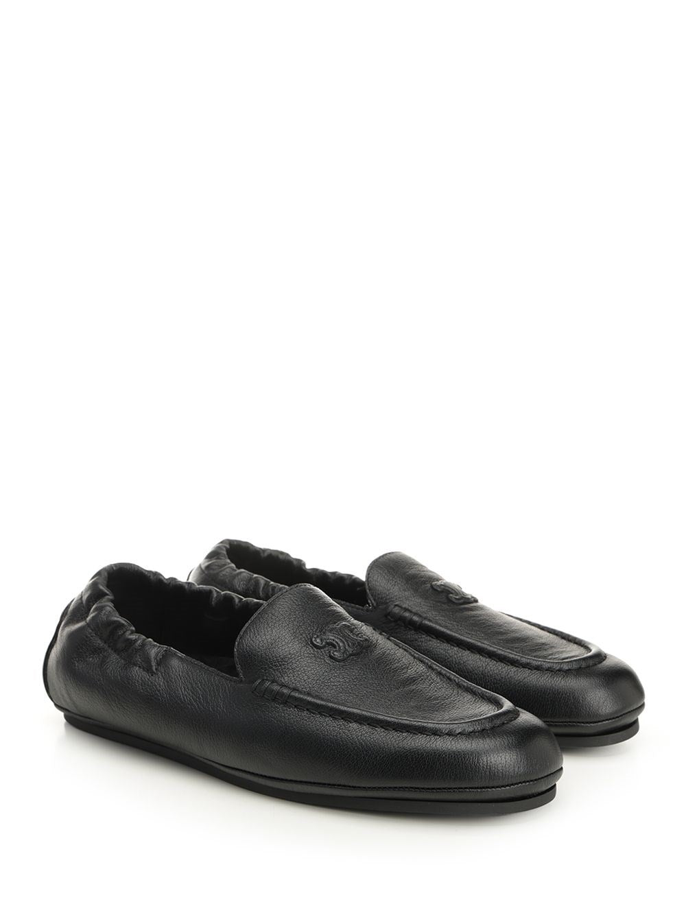 Celine Men Loafer With Triomphe Goatskin CELINE