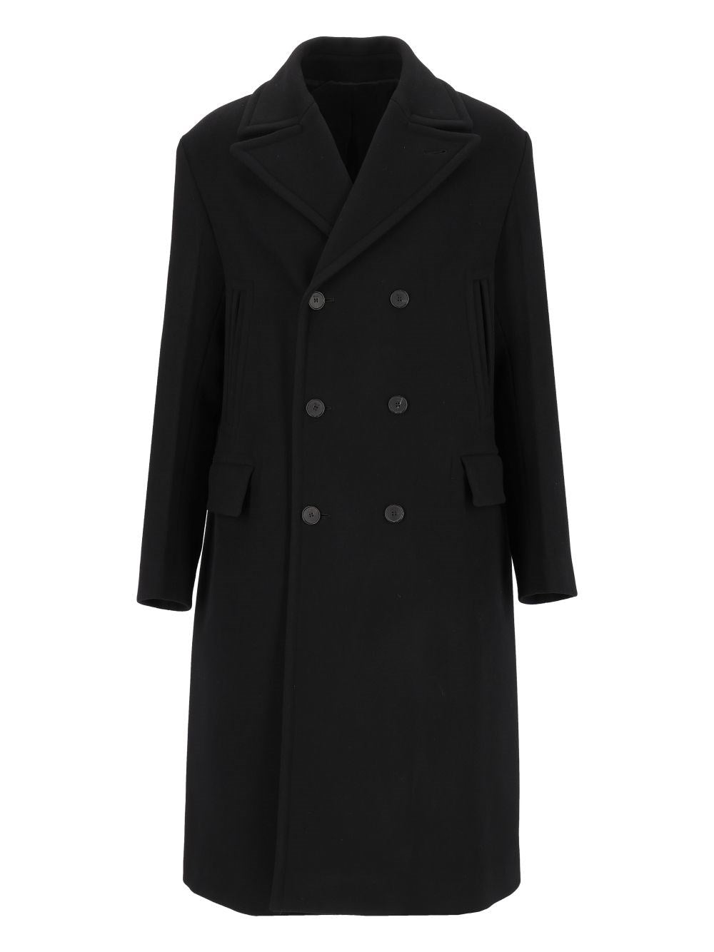 Fendi Men Wool And Angora Coat FENDI