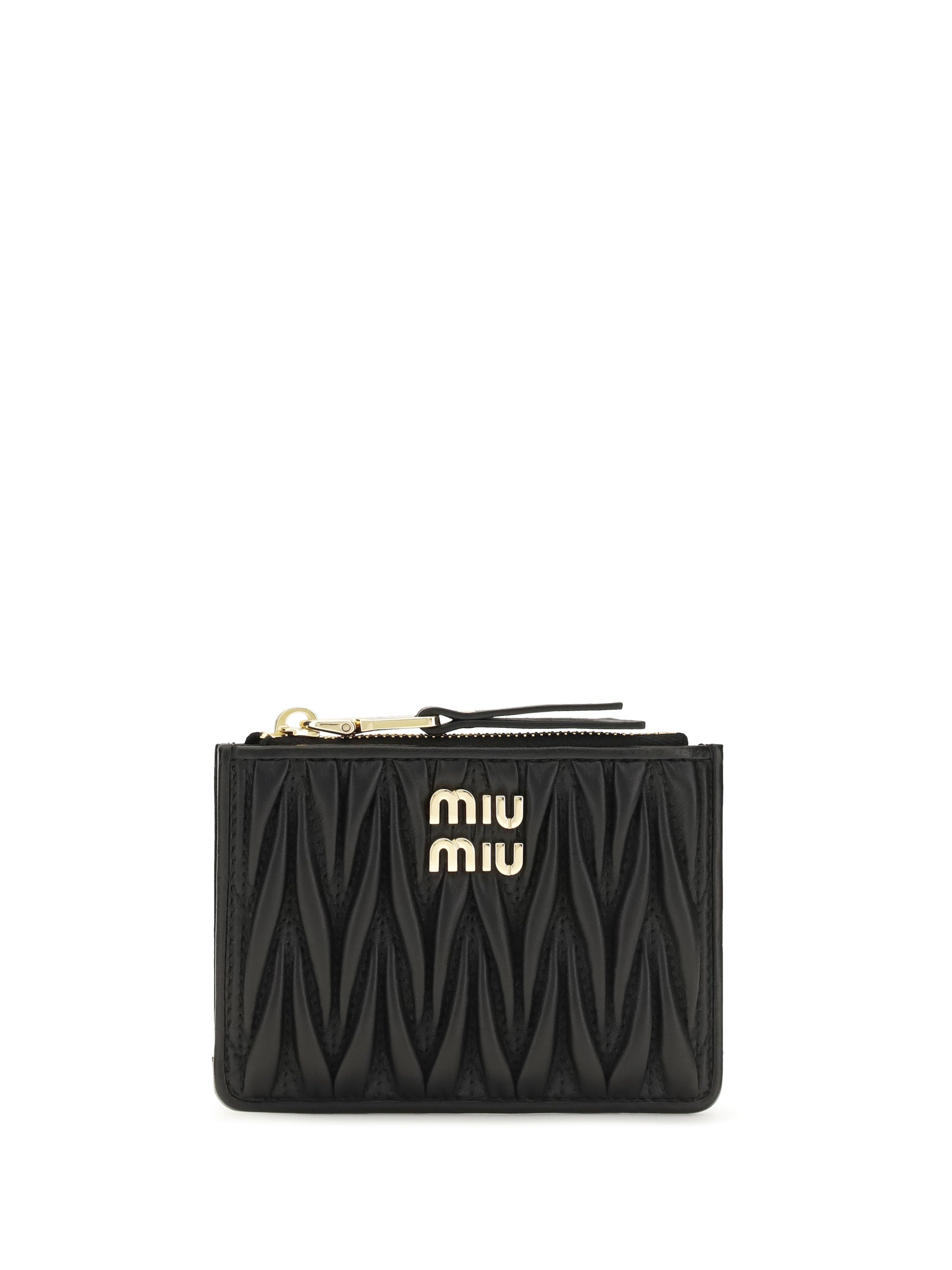 Miu Miu Women Leather Wallet With Logo MIU MIU