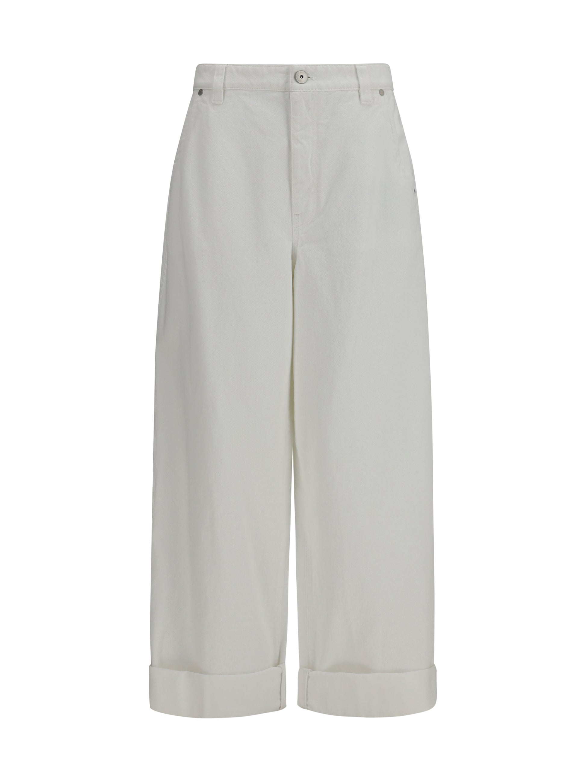 Brunello Cucinelli Women Cotton Pants BRUNELLO CUCINELLI