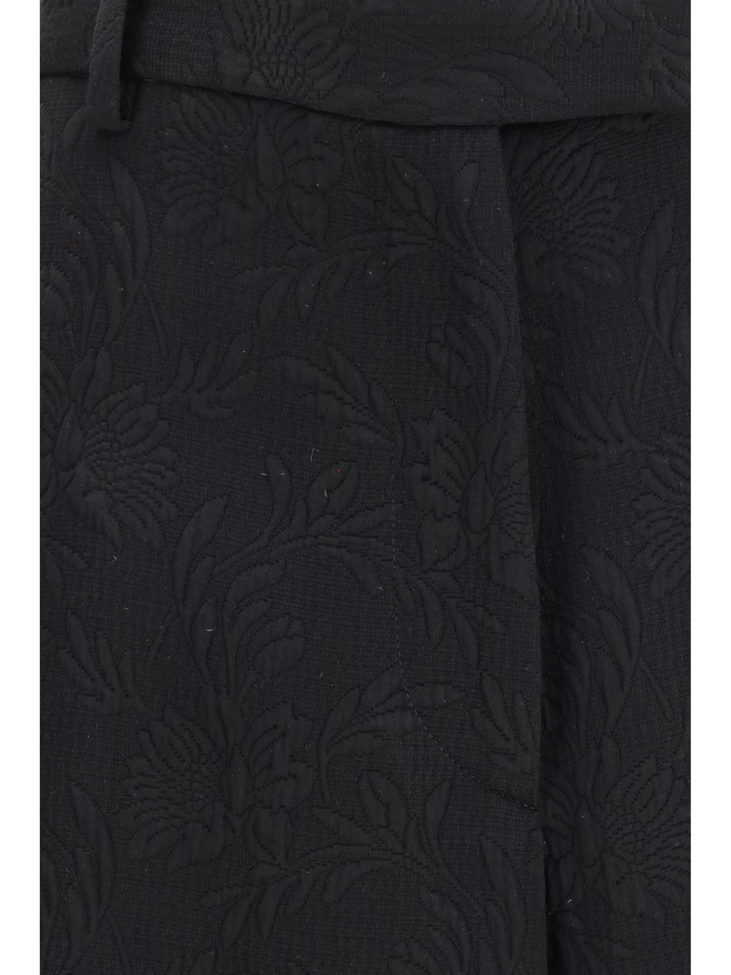 Dries Van Noten Women Wide-Leg Pants With All-Over Jacquard Pattern DRIES VAN NOTEN