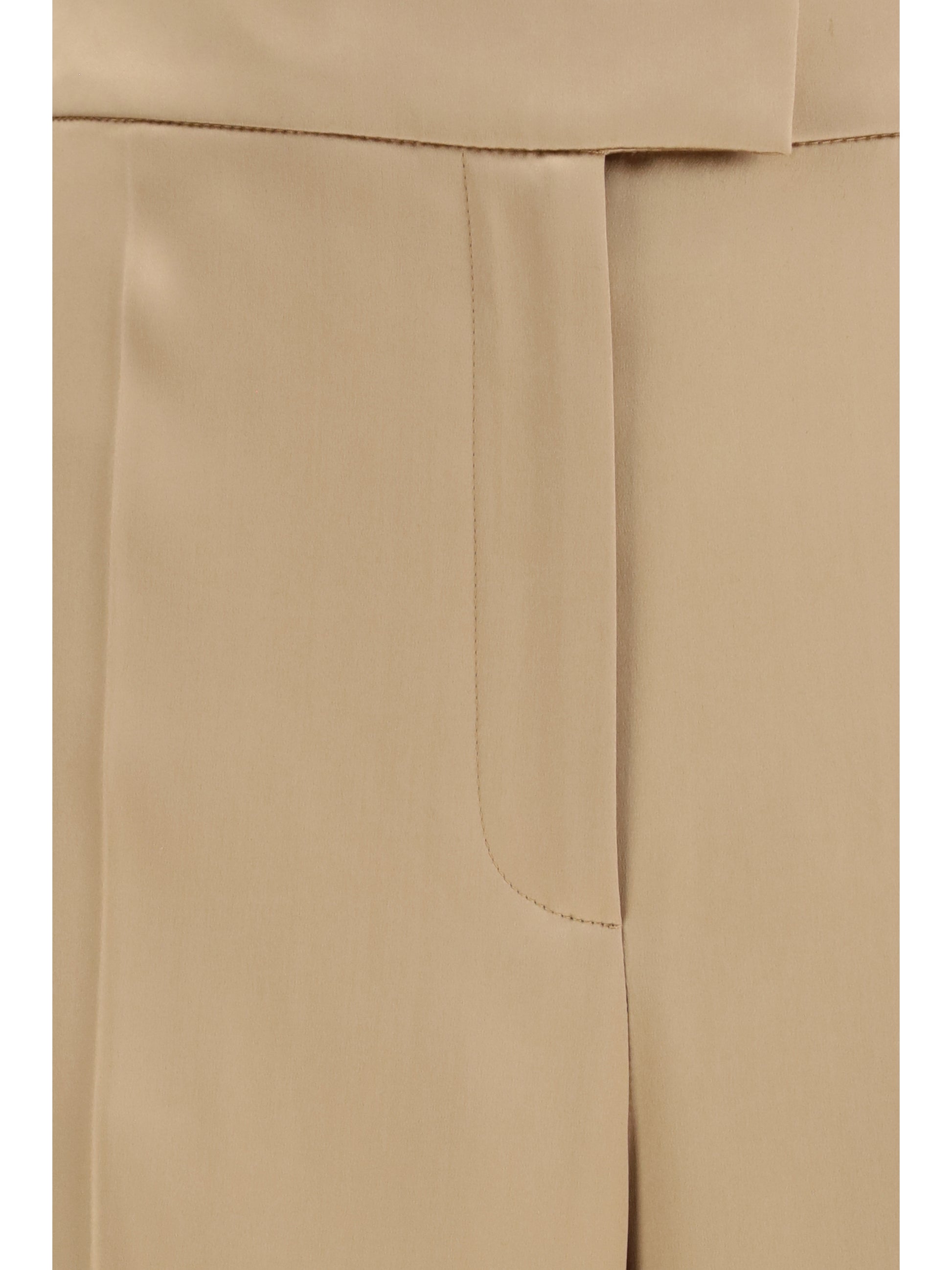 Valentino Women Tailored Elegance Pants In Double Stretch Duchesse VALENTINO