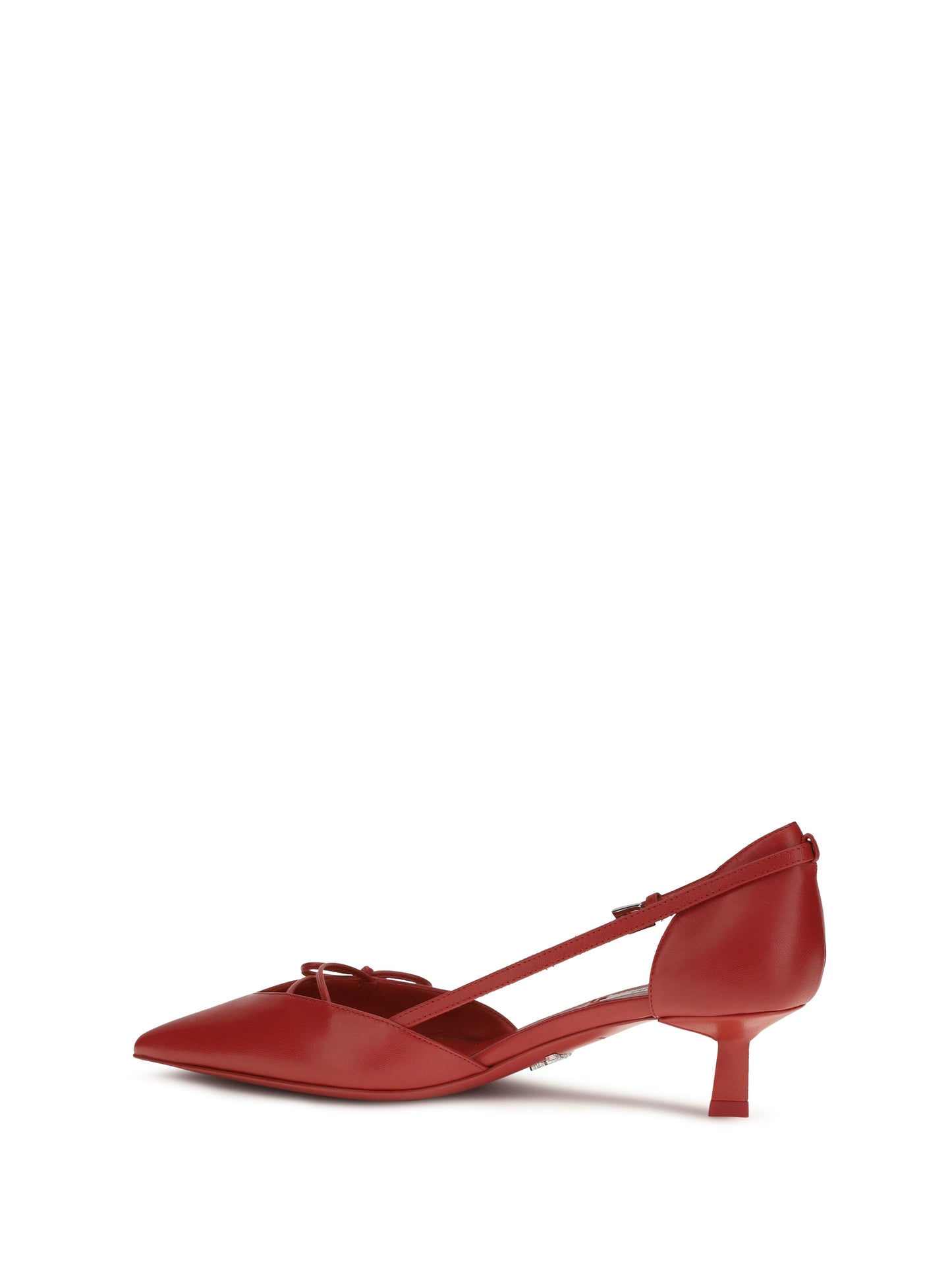 Prada Women Side-Cut Leather Pumps PRADA