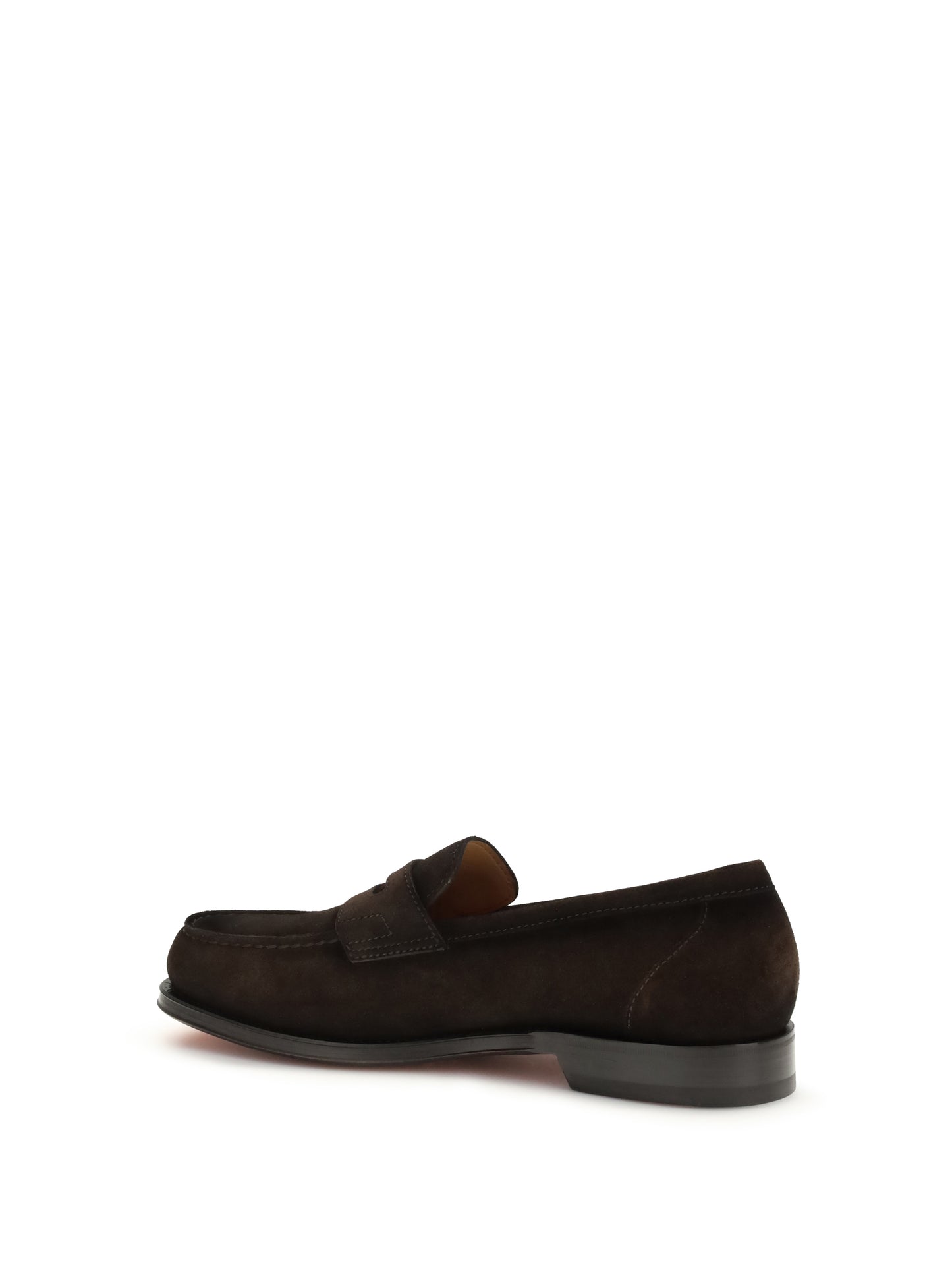 Santoni Men Suede Loafer SANTONI
