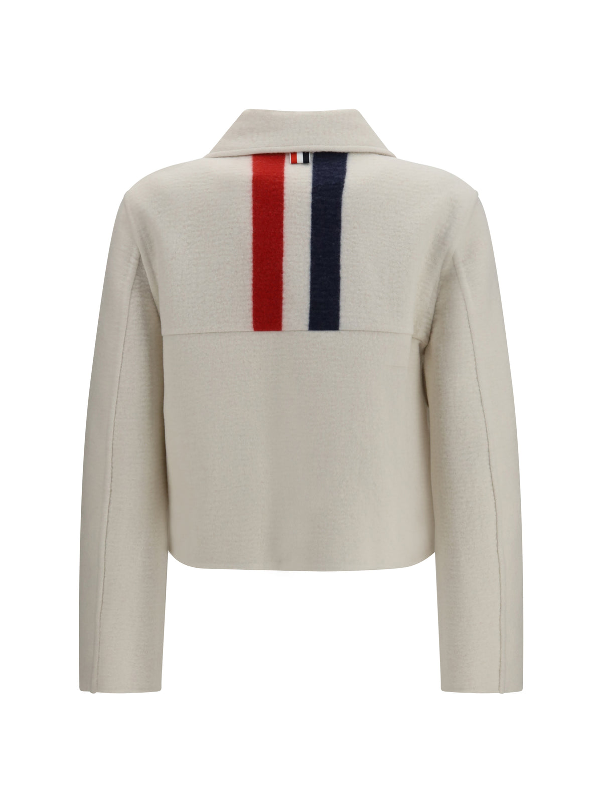 Thom Browne Women Wool And Cashmere Bell-Sleeve Jacket THOM BROWNE