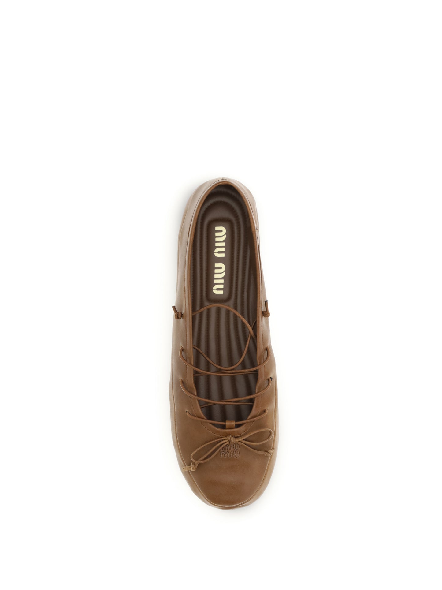 Miu Miu Women Leather Ballerinas MIU MIU