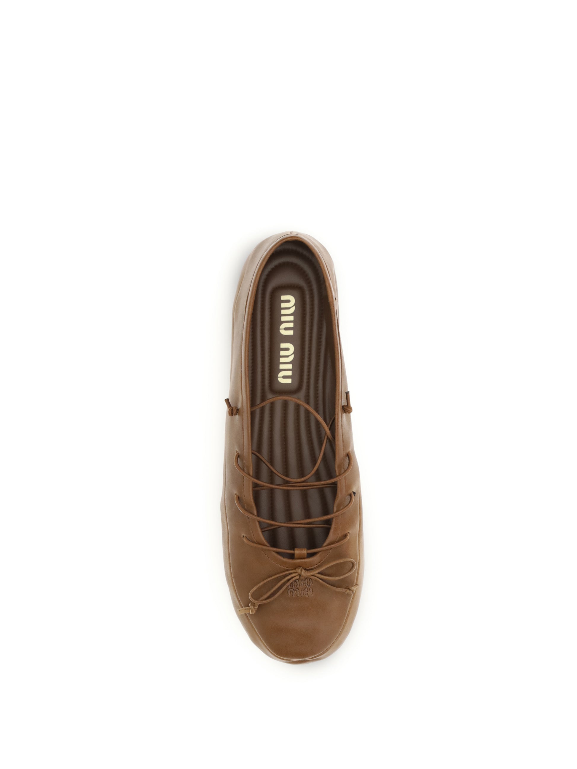 Miu Miu Women Leather Ballerinas MIU MIU