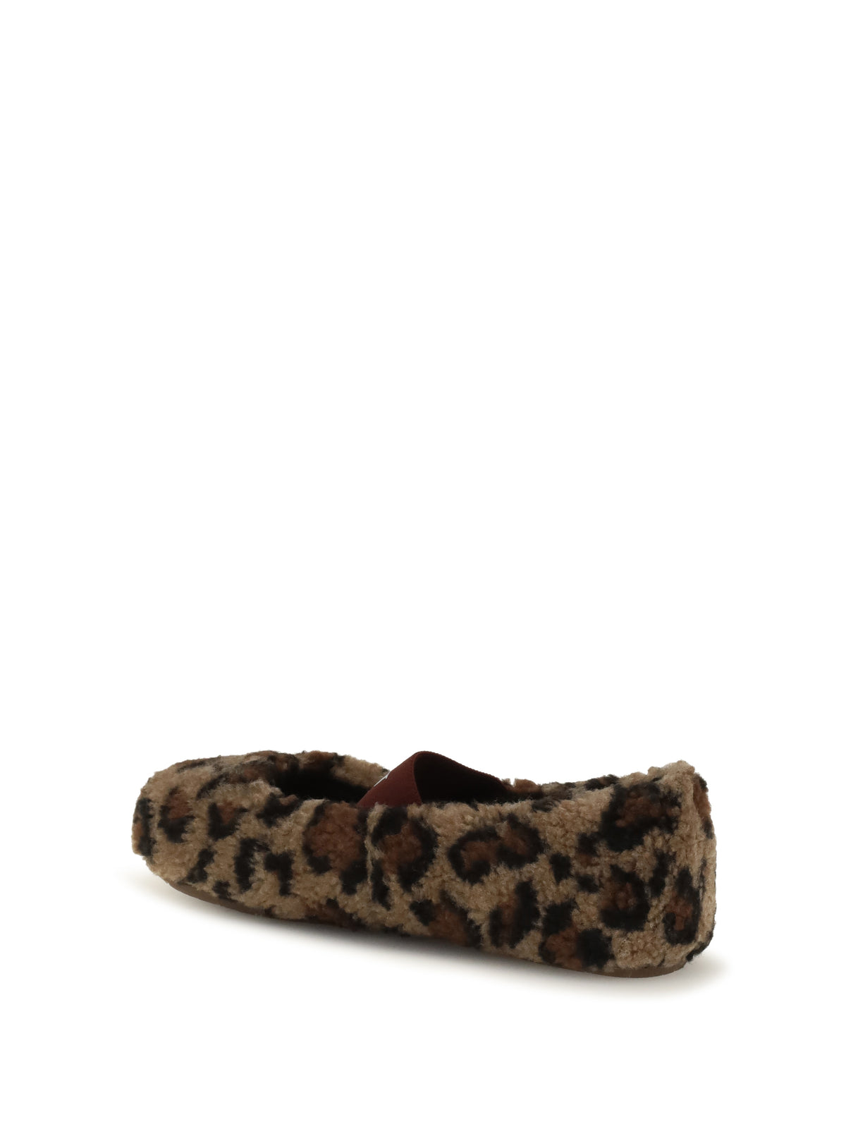 Moon Boot Women Leopard Teddy Ballerinas MOON BOOT