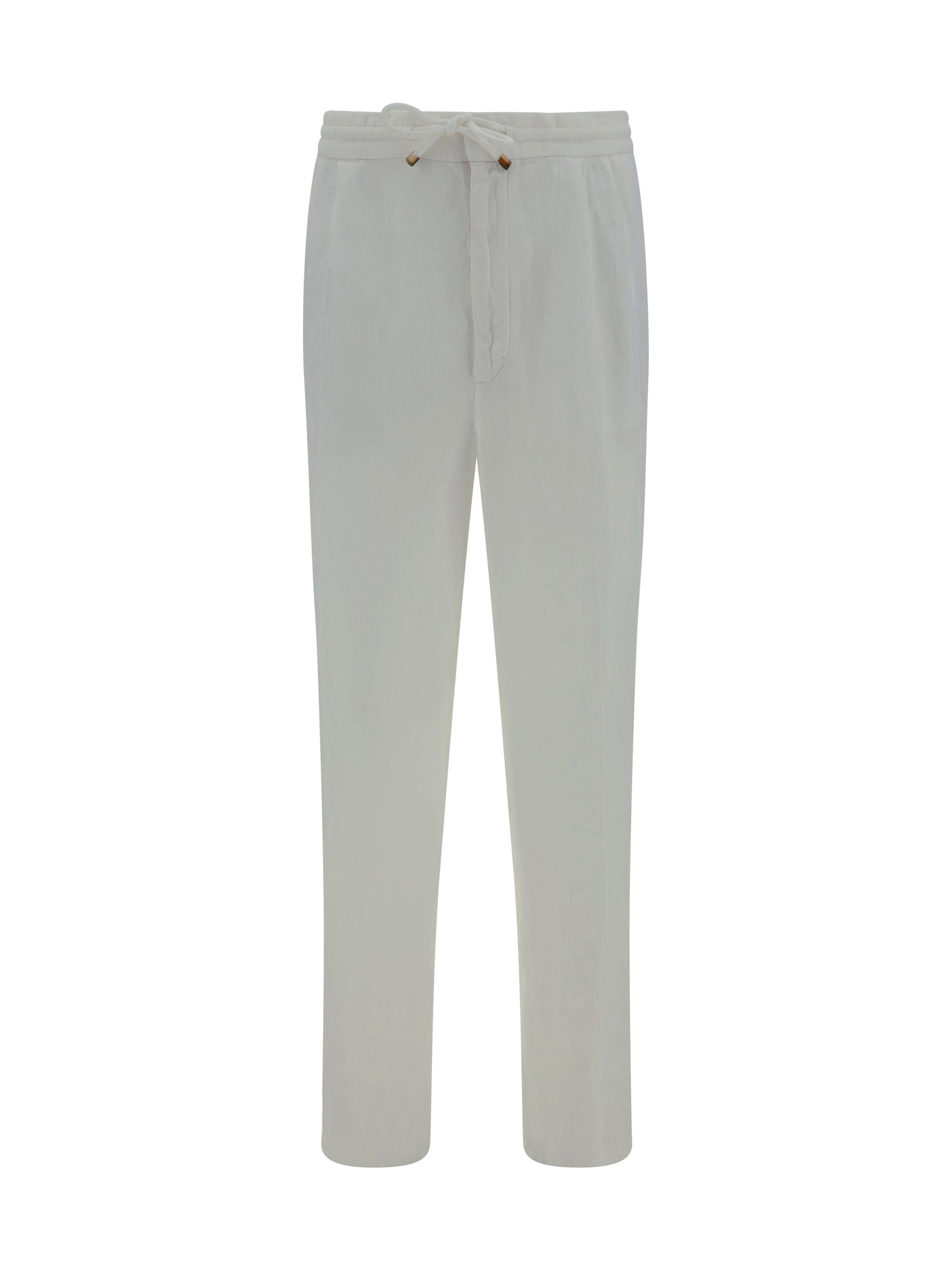 Brunello Cucinelli Men Linen Pants BRUNELLO CUCINELLI