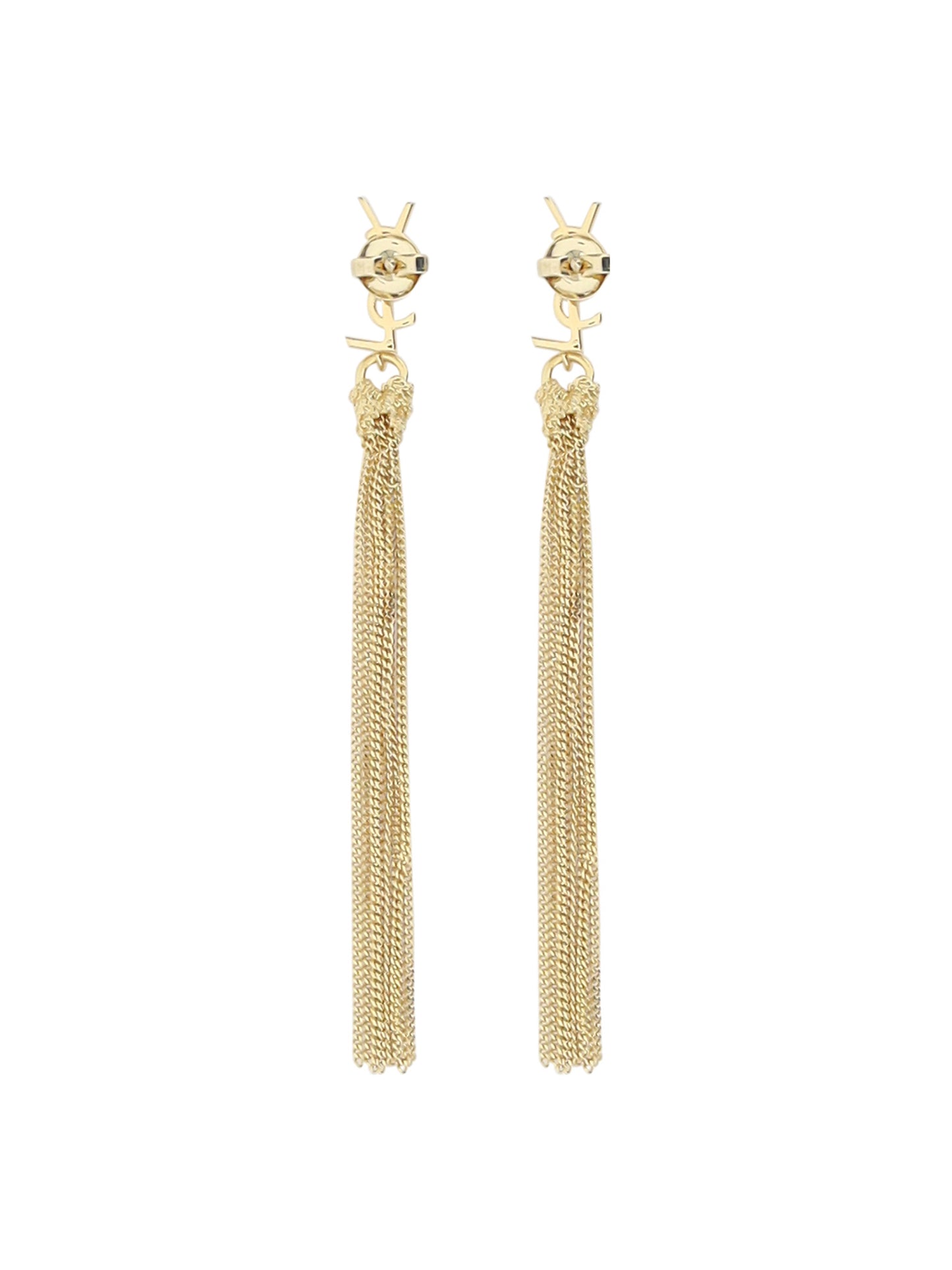 Saint Laurent Women Bo Pompons Chaines Brass Metal SAINT LAURENT