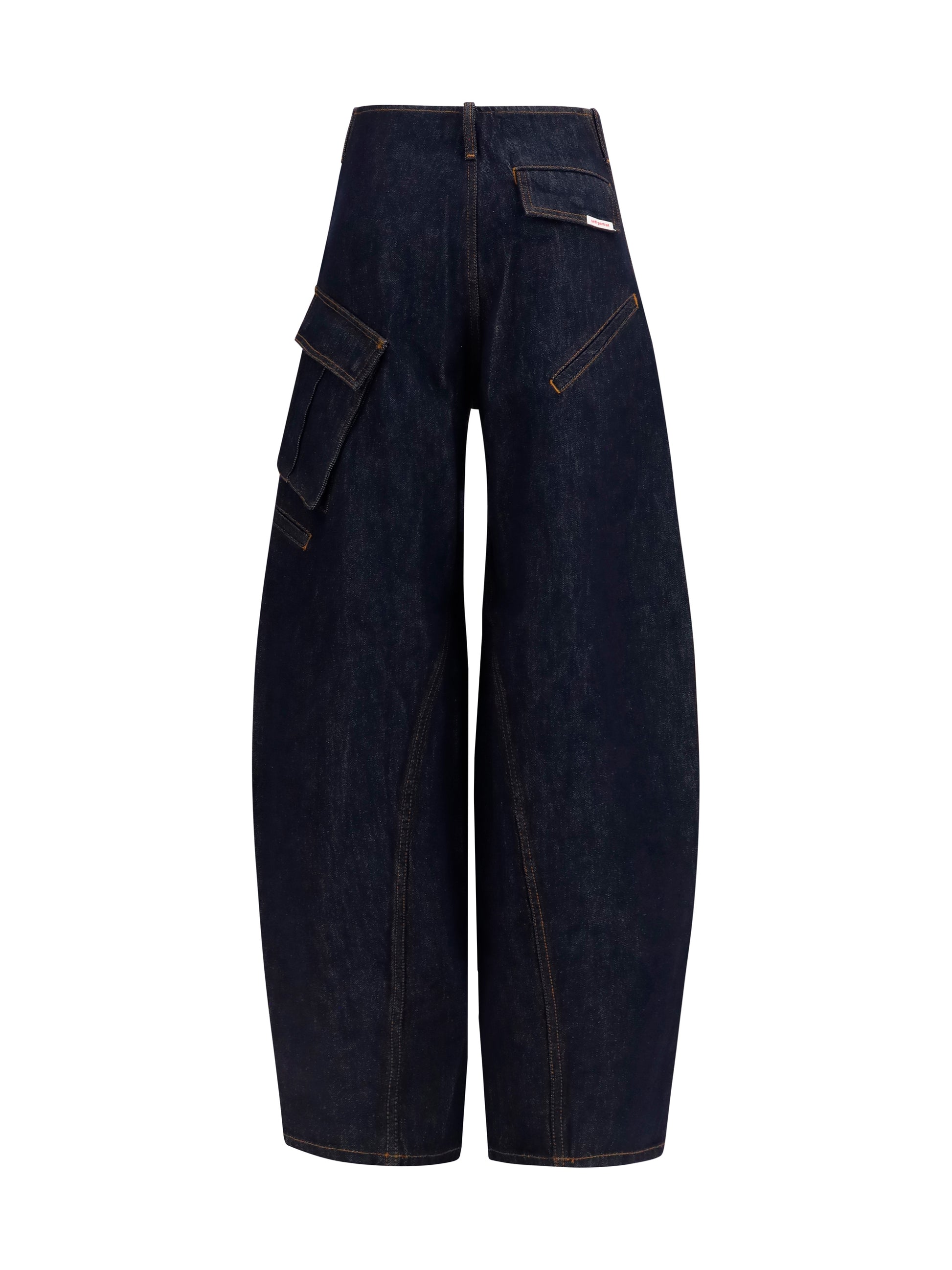 Self-Portrait Women Cargo Jeans SELF-PORTRAIT