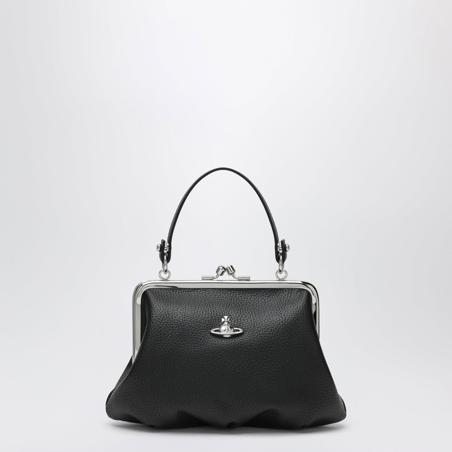 Vivienne Westwood Granny Frame Bag In Black Grained Pu Women VIVIENNE WESTWOOD