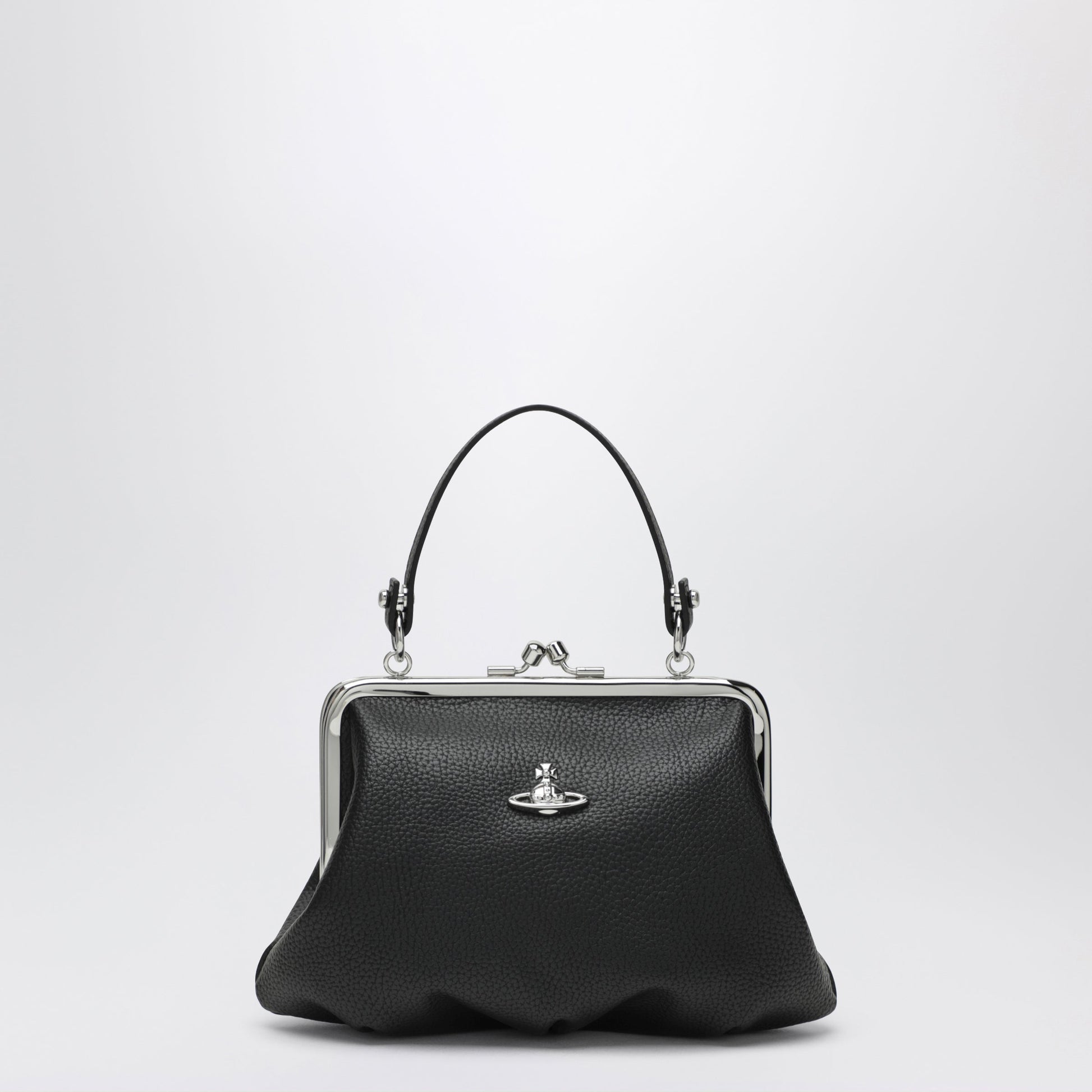 Vivienne Westwood Granny Frame Bag In Black Grained Pu Women VIVIENNE WESTWOOD