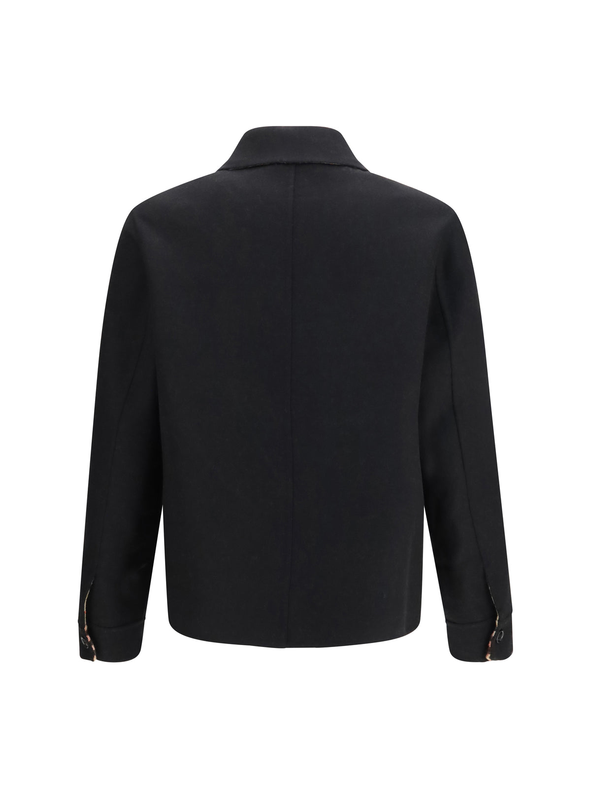 Burberry Men Herringbone Wool Jacket BURBERRY