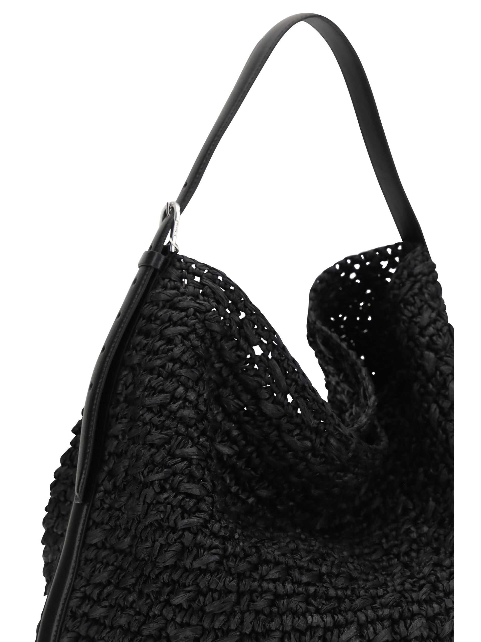 Toteme Women Paper Raffia Tote Shoulder Bag TOTEME