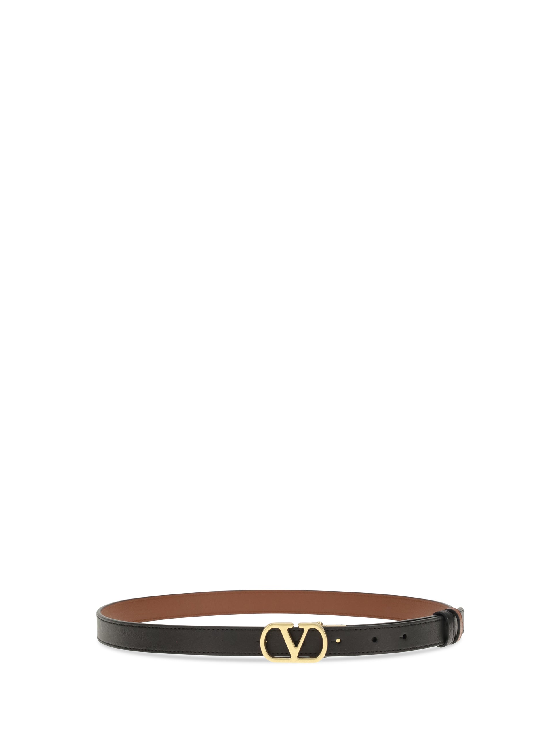 Valentino Garavani Women Smooth Leather Reversible Belt VALENTINO GARAVANI