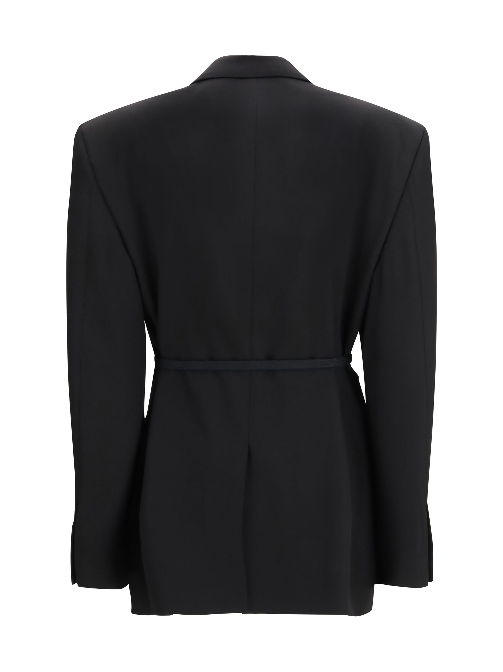 Balenciaga Women Barathea Wool Tailored Jacket BALENCIAGA