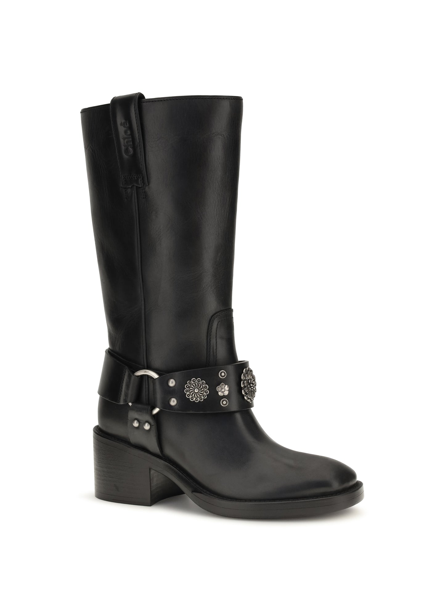 Chloé Women Dakota Buckle Knee-High Boots CHLOE