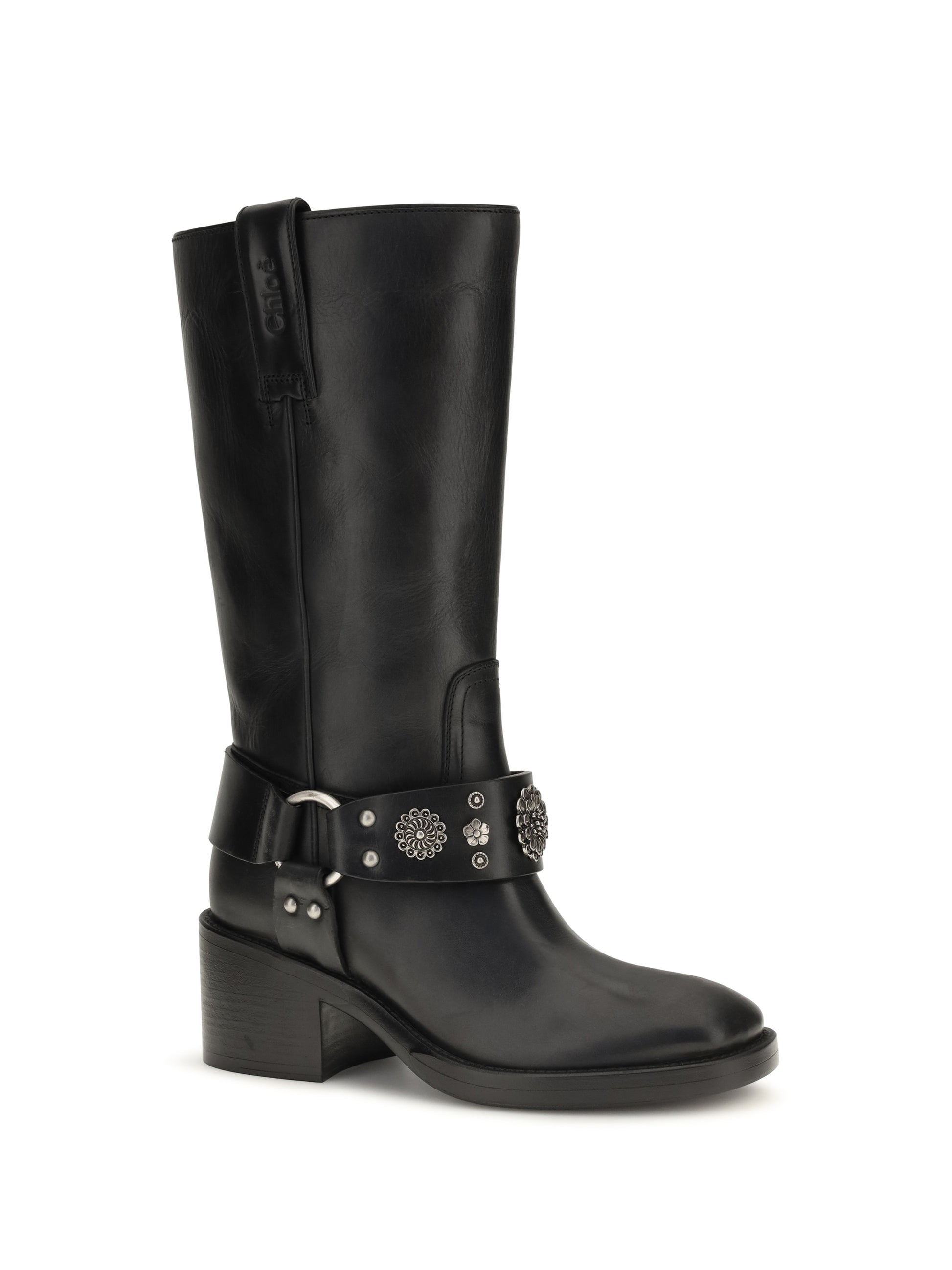 Chloé Women Dakota Buckle Knee-High Boots CHLOE