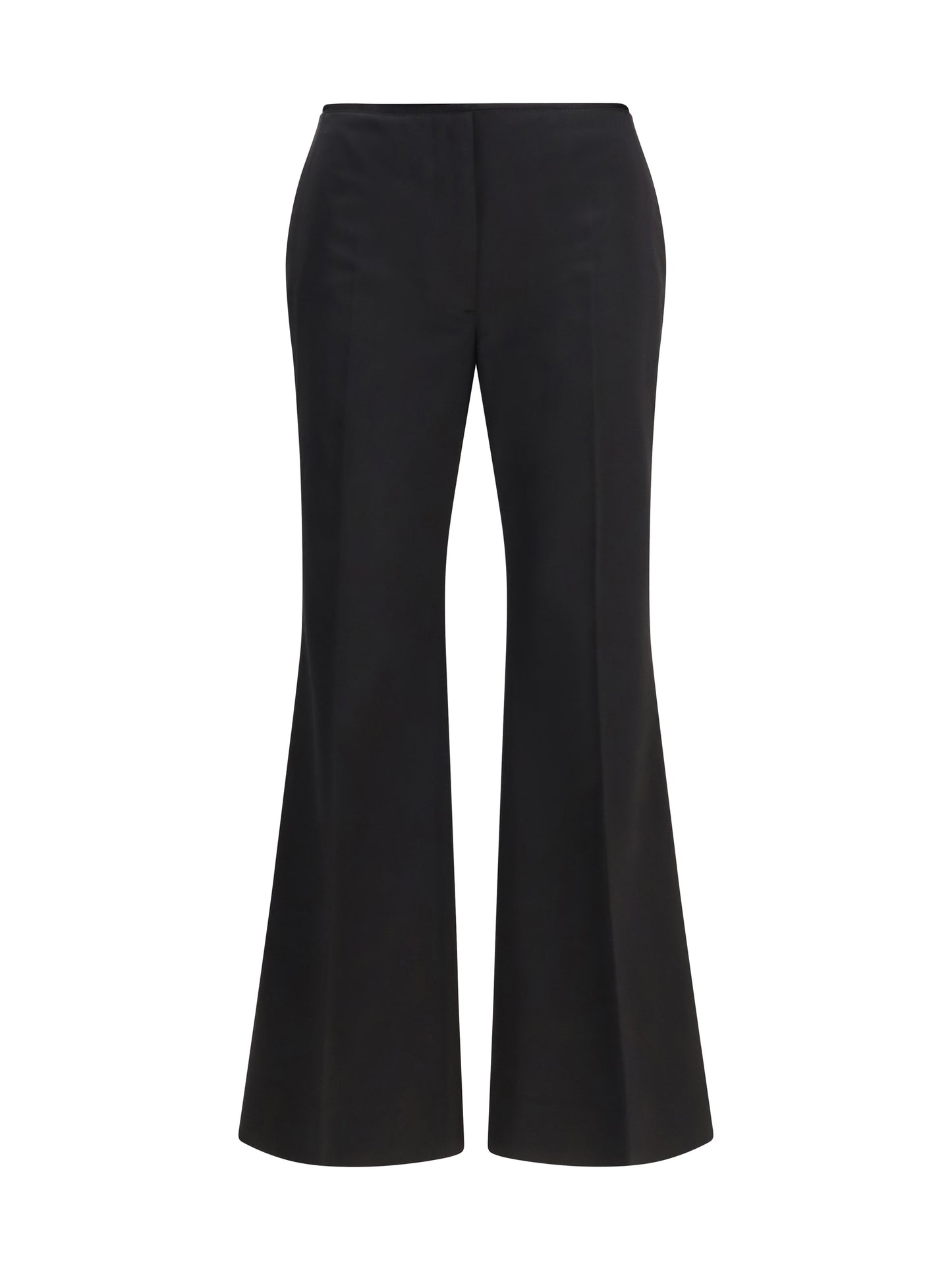 Toteme Women Kick Flare Raw-Edge Pants TOTEME