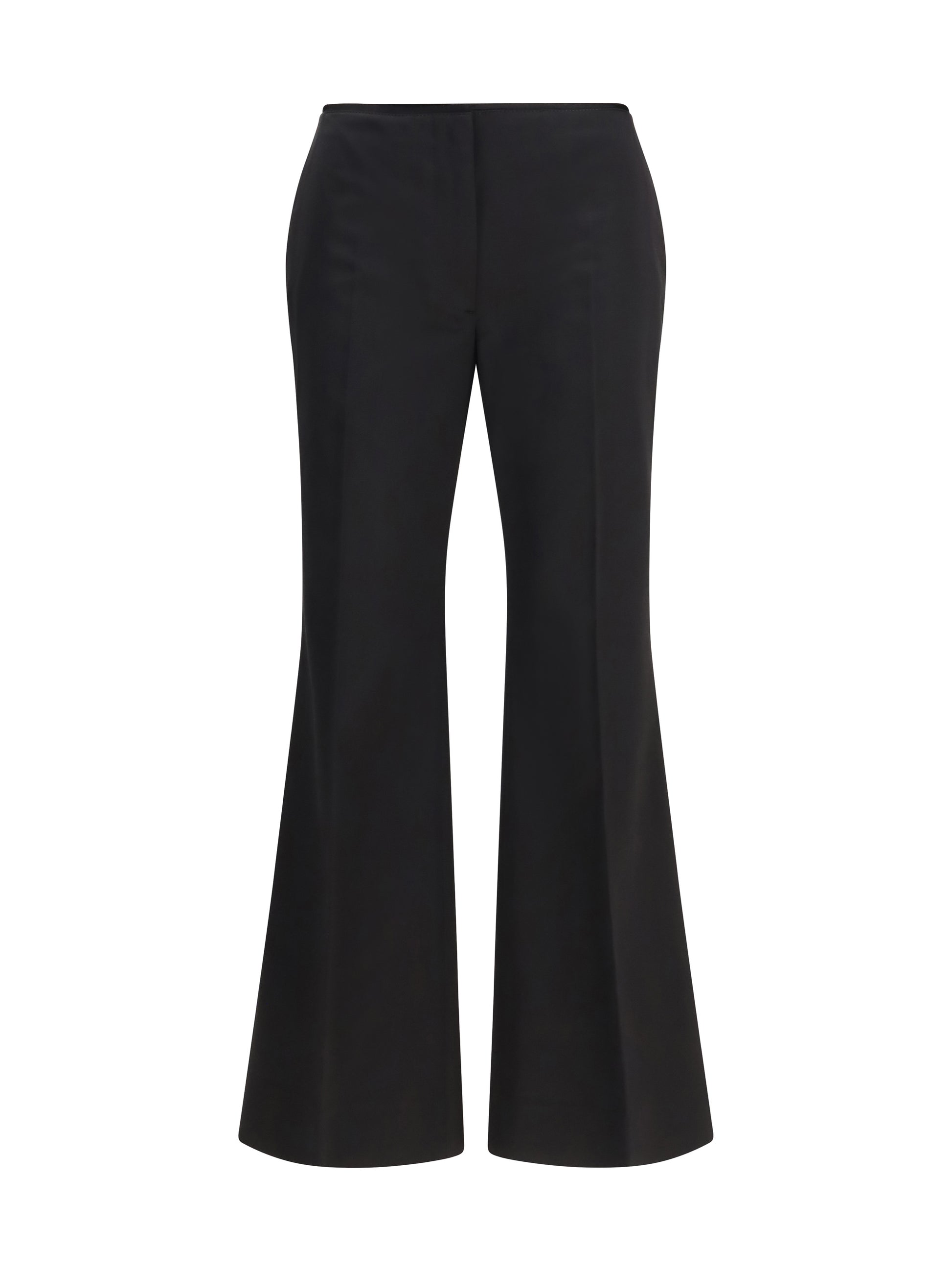 Toteme Women Kick Flare Raw-Edge Pants TOTEME