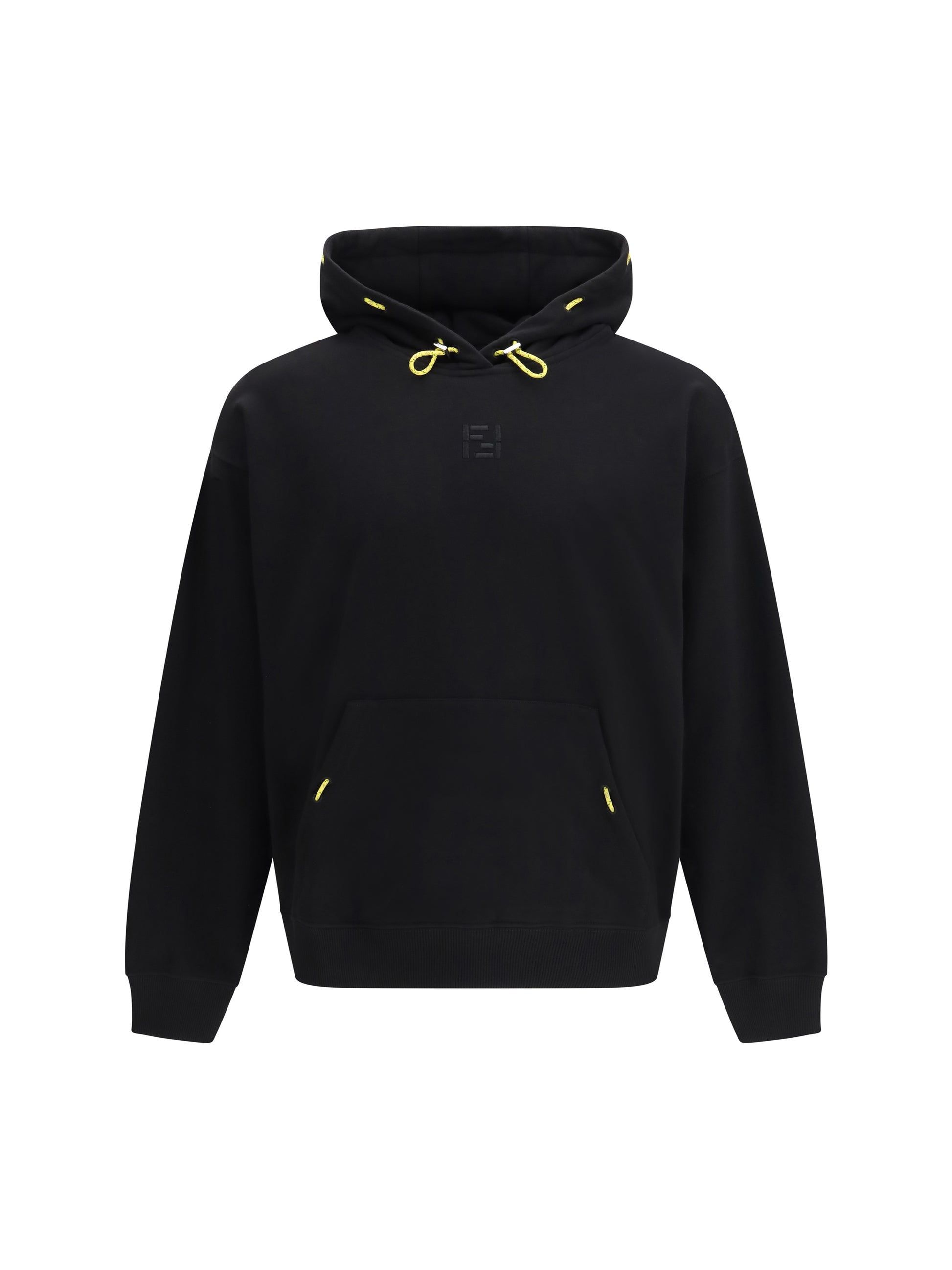 Fendi Men Hooded Sweatshirt In Cotton With Embroidered Logo FENDI