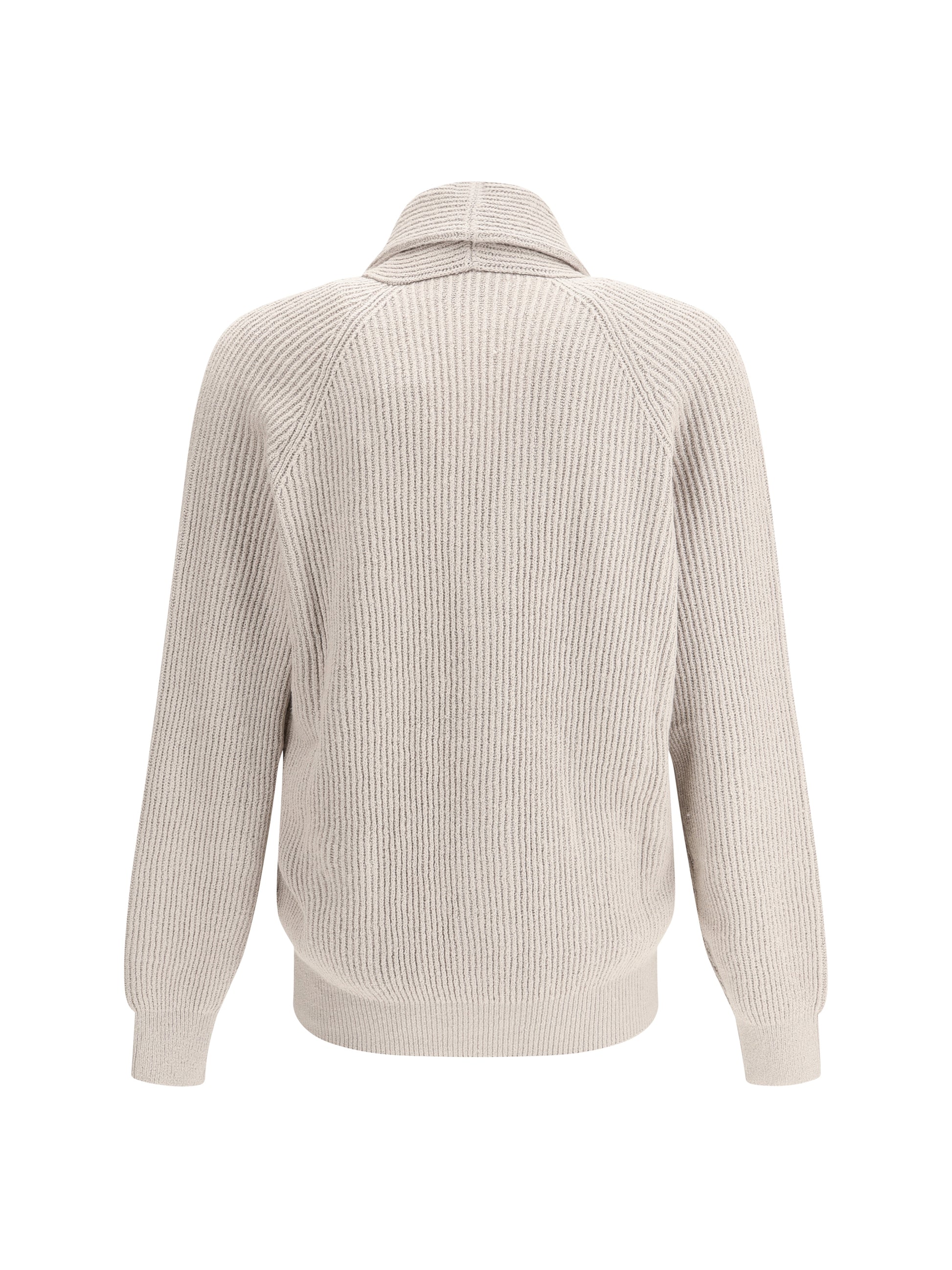 Brunello Cucinelli Men Ribbed Cardigan BRUNELLO CUCINELLI