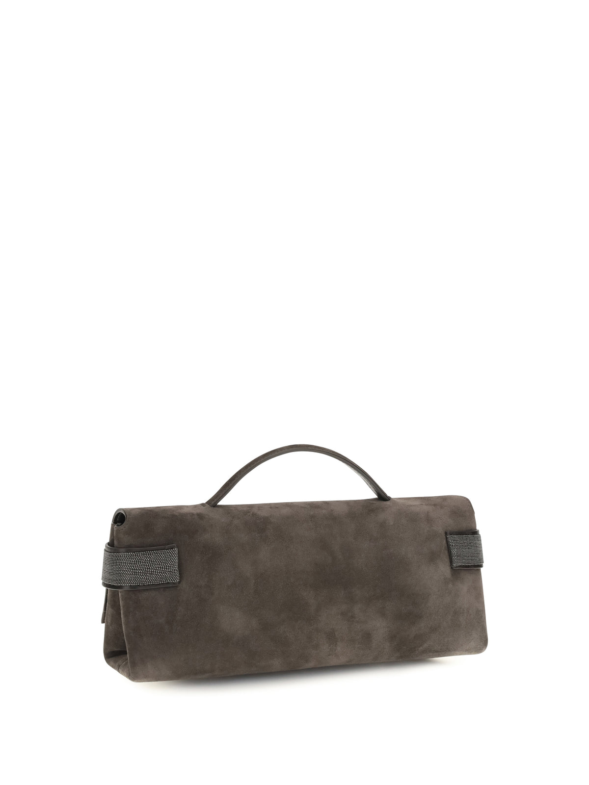 Brunello Cucinelli Women Essence Suede Top-Handle Bag BRUNELLO CUCINELLI