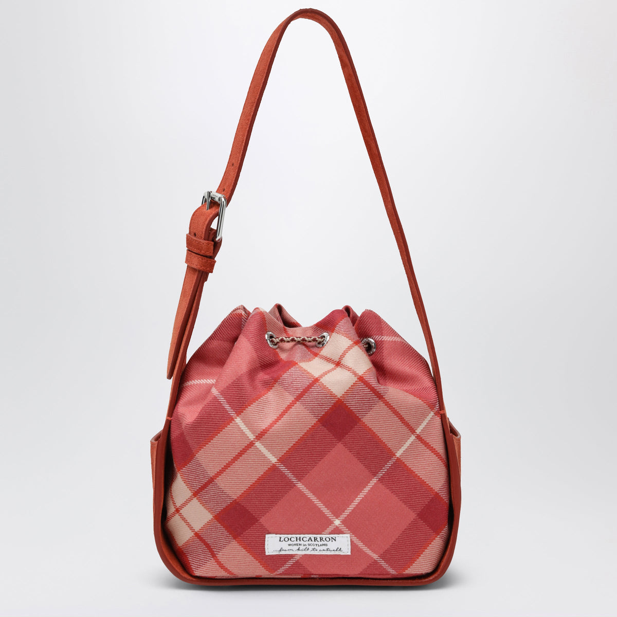 Vivienne Westwood Pink Tartan Shoulder Bag Women VIVIENNE WESTWOOD