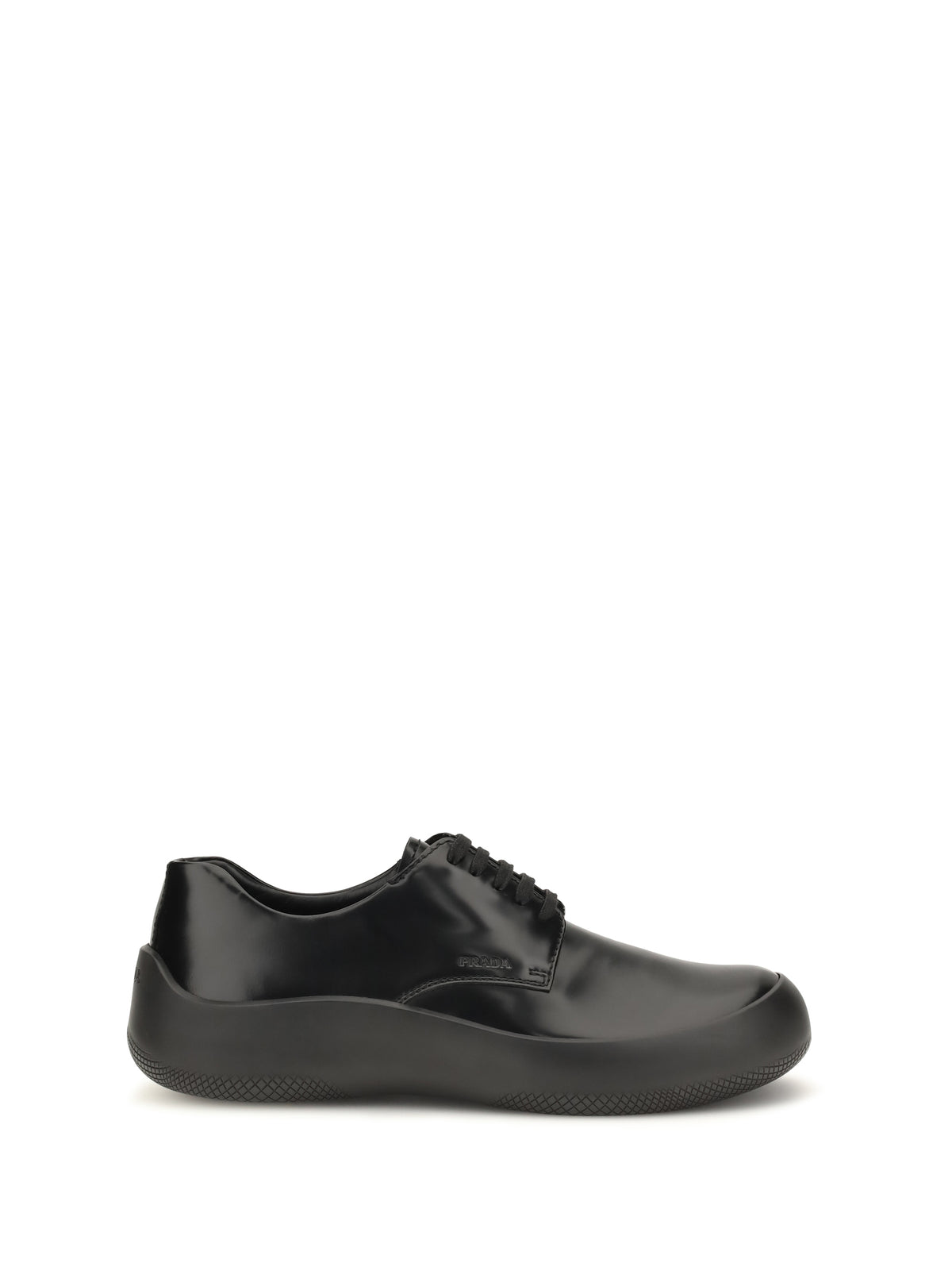Prada Men Brushed Leather Sneakers PRADA