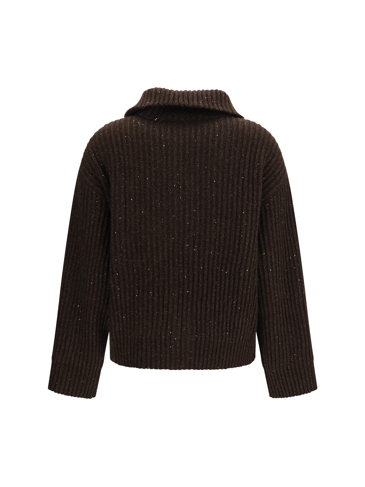 Brunello Cucinelli Women Ribbed Zip Sweater BRUNELLO CUCINELLI