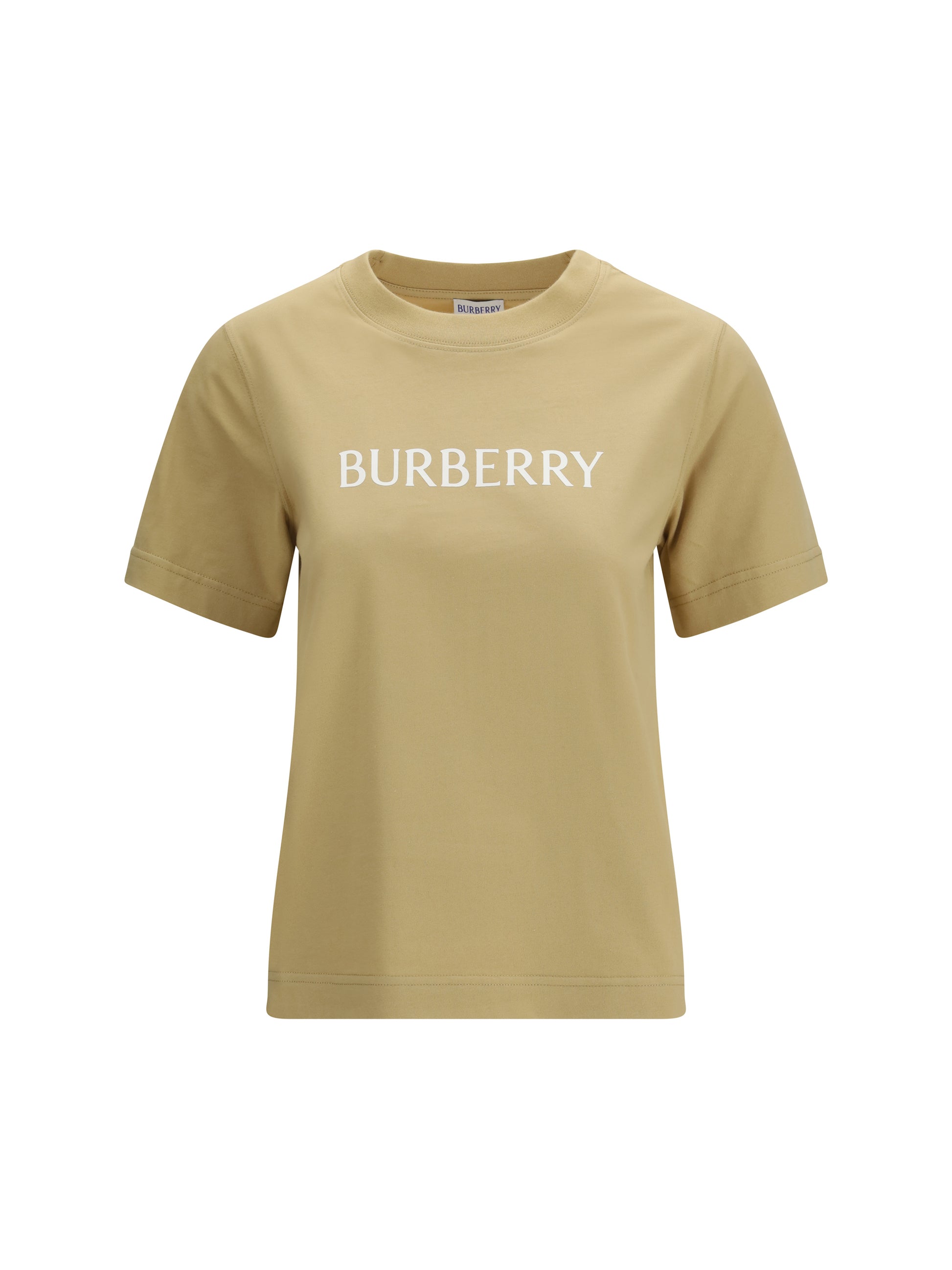 Burberry Women Logo Cotton T-Shirt BURBERRY