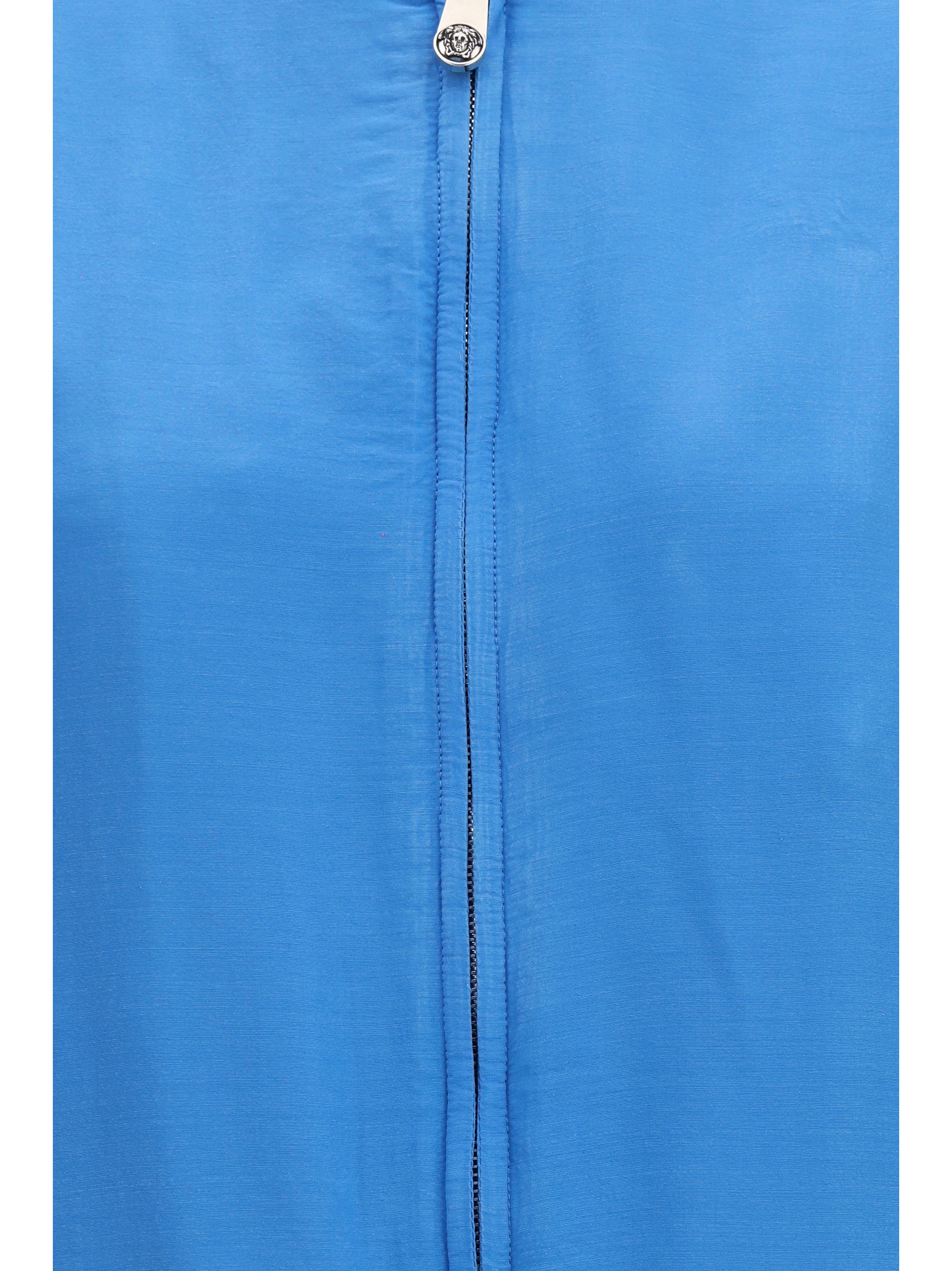 Versace Women Silk Zipper Bomber VERSACE